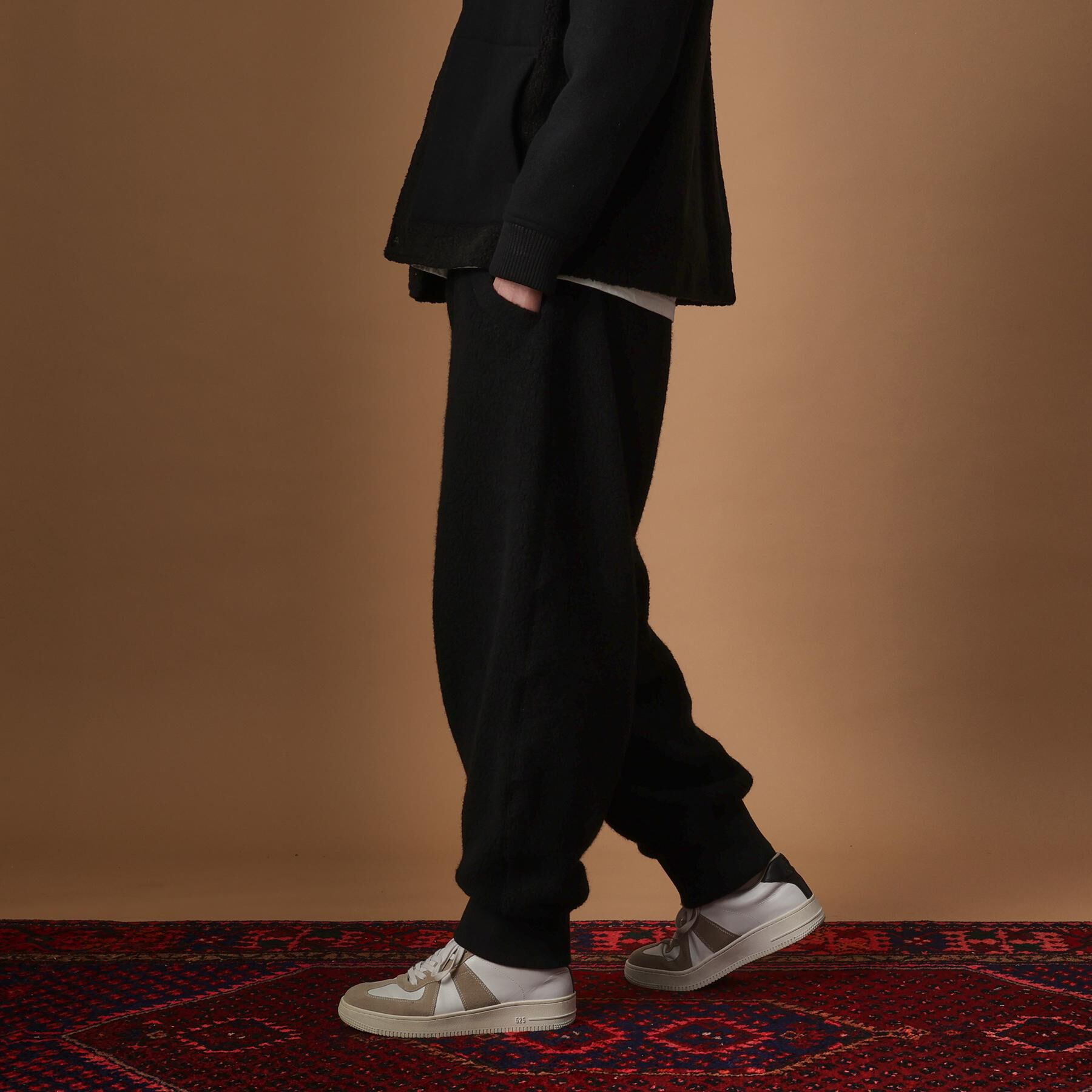 40CARATS&525「ウール混パイルボアスウェットパンツ」|その他|