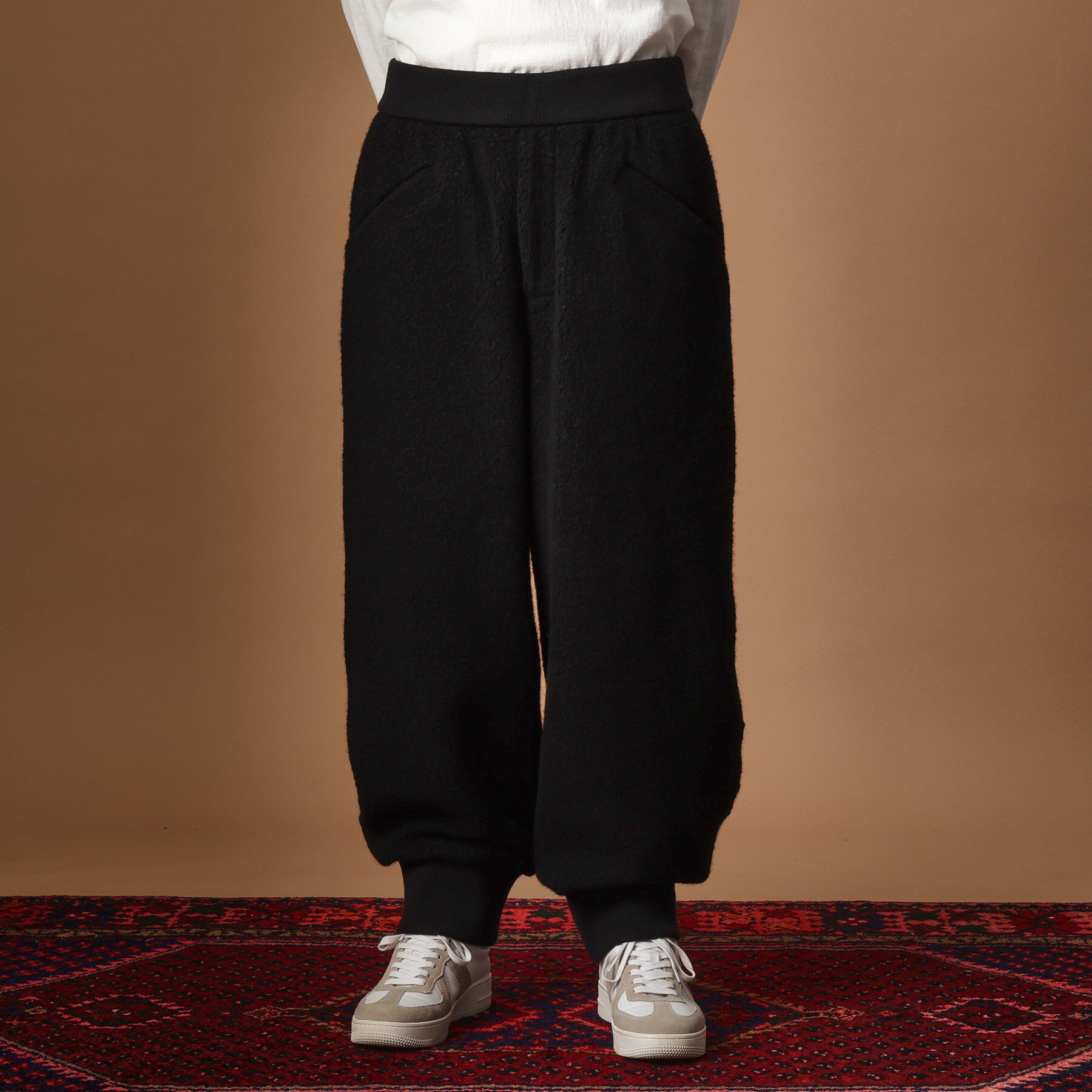 40CARATS&525「ウール混パイルボアスウェットパンツ」|その他|