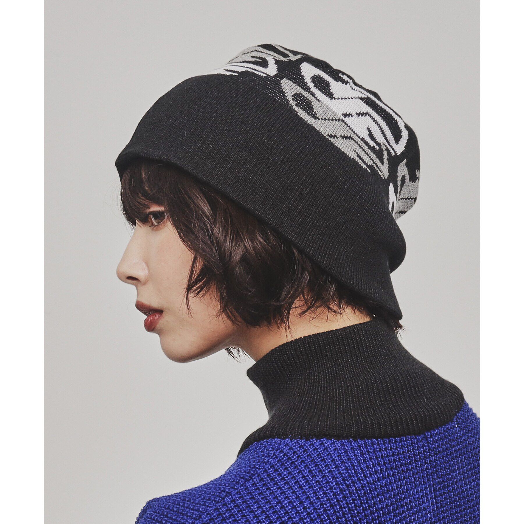 tk.TAKEO KIKUCHI「ロゴデザインビーニー」|ニット帽|