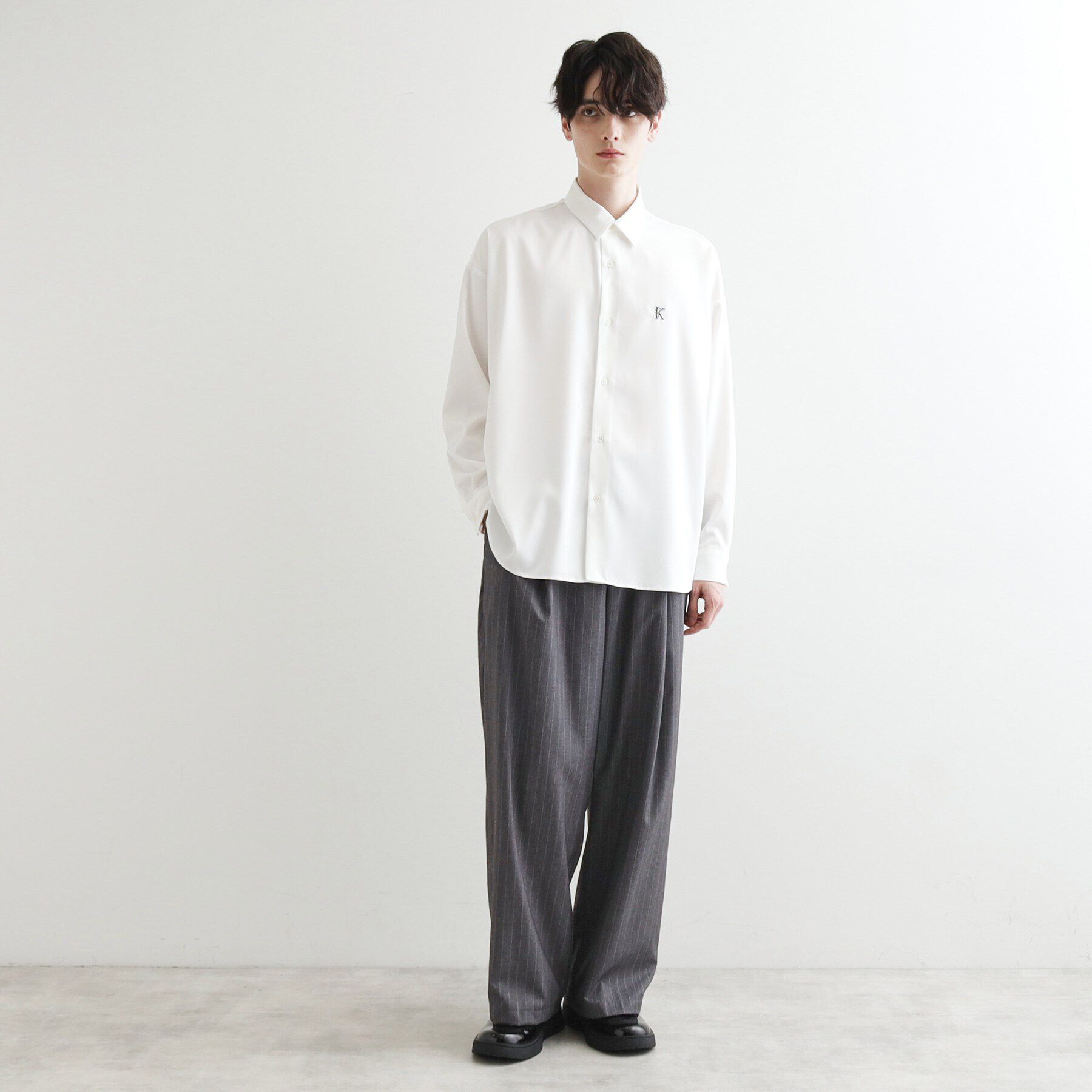 tk.TAKEO KIKUCHI「エンブロなめらかシャツ」|シャツ・ブラウス|