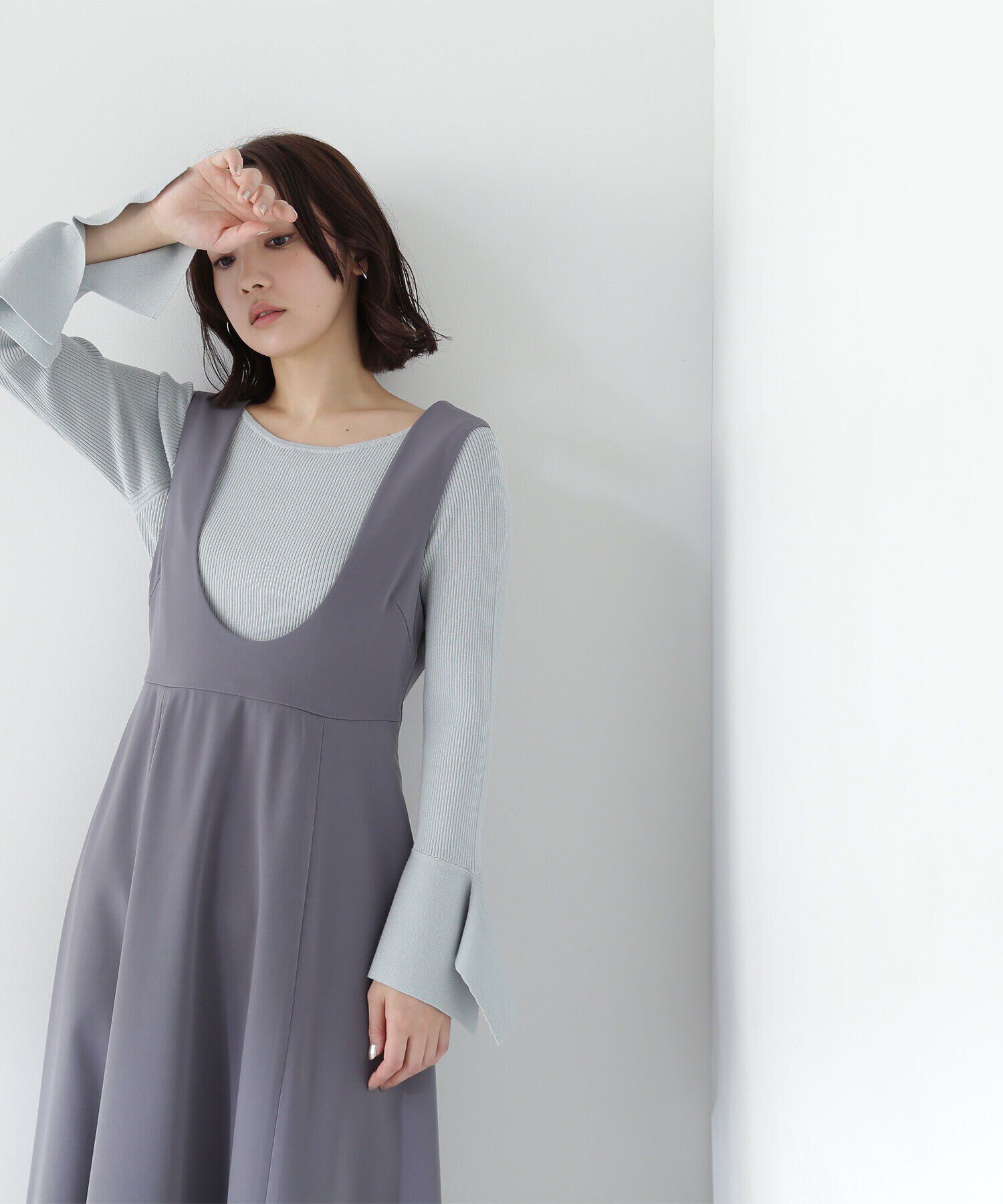  「Uネックフレアジャンスカ」|ワンピース|