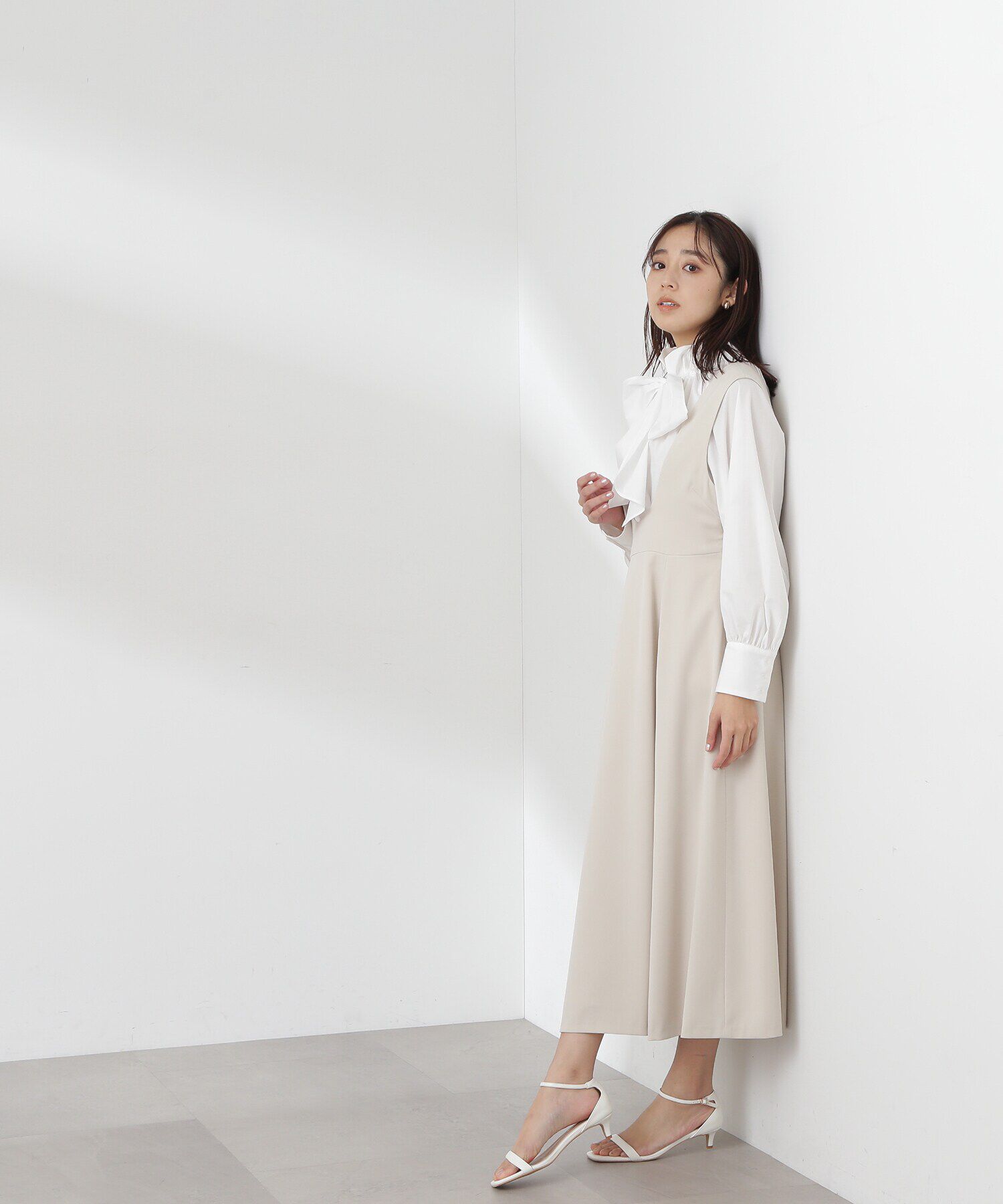  「Uネックフレアジャンスカ」|ワンピース|