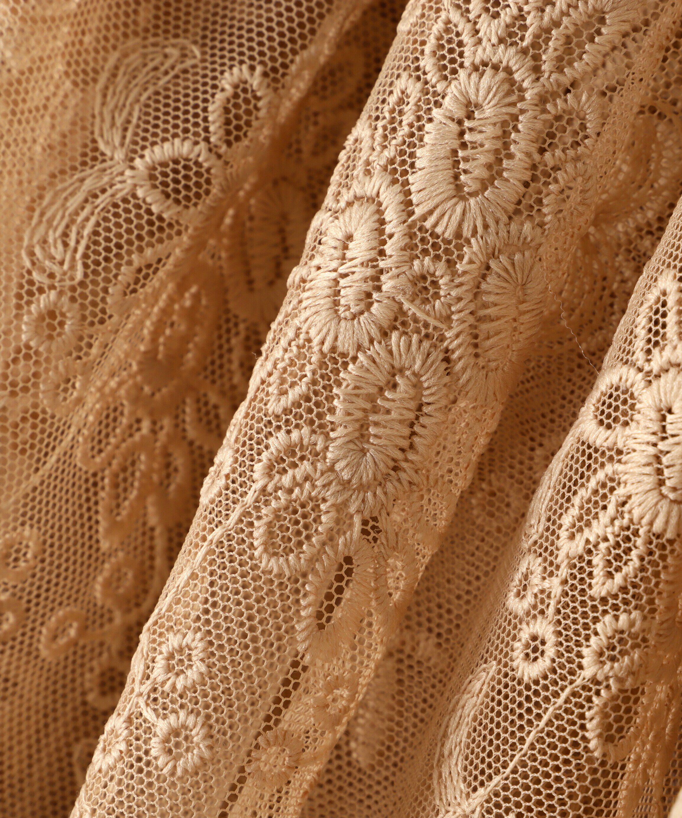  「ヴィンテージライクレースブラウス　24AW」|シャツ・ブラウス|