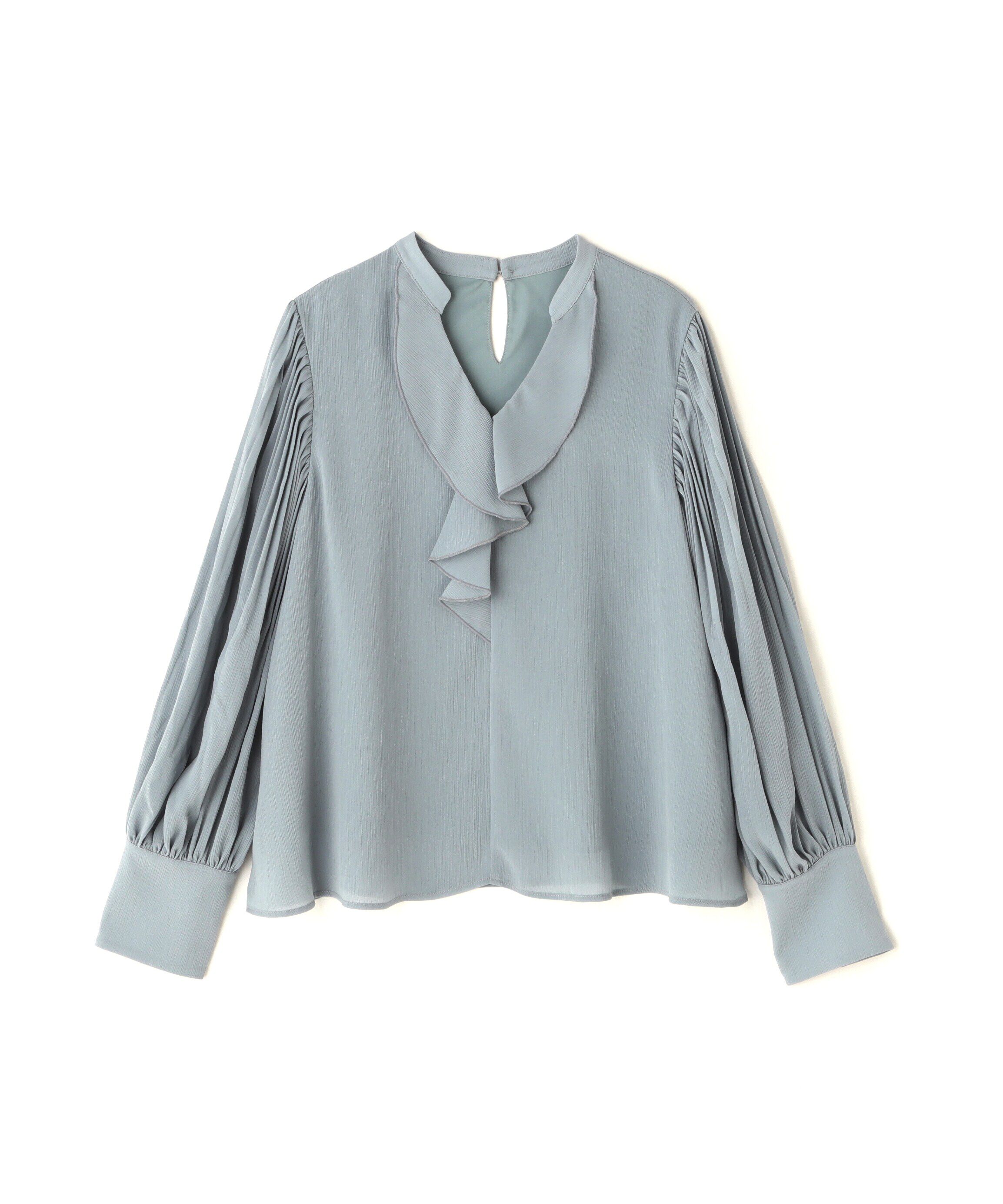  「ラッフルフリル楊柳ブラウス」|シャツ・ブラウス|