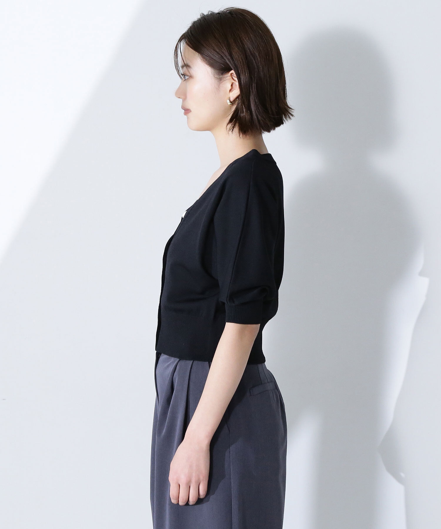  「ドルマンボレロカーディガン」|ニット・セーター|