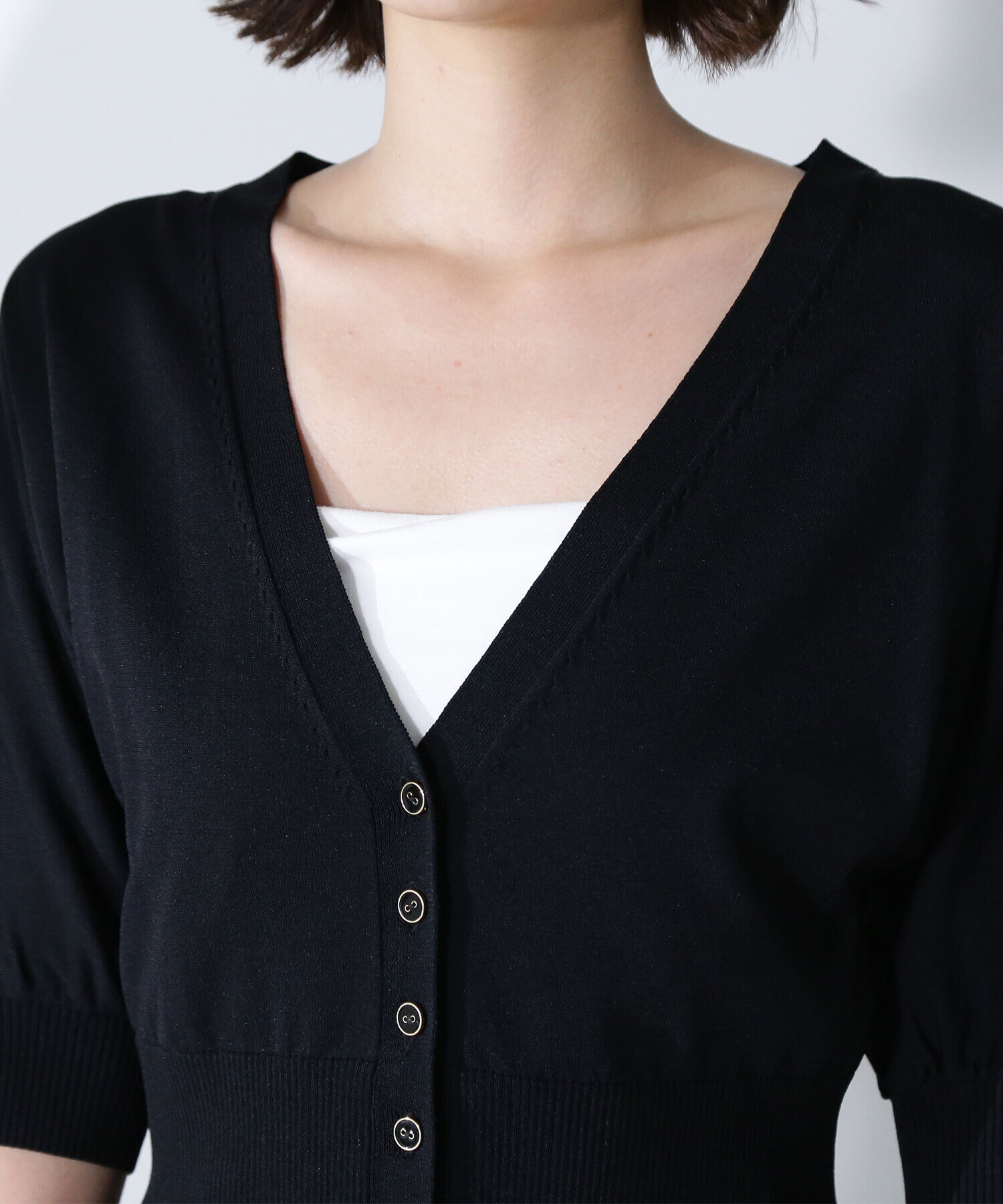  「ドルマンボレロカーディガン」|ニット・セーター|