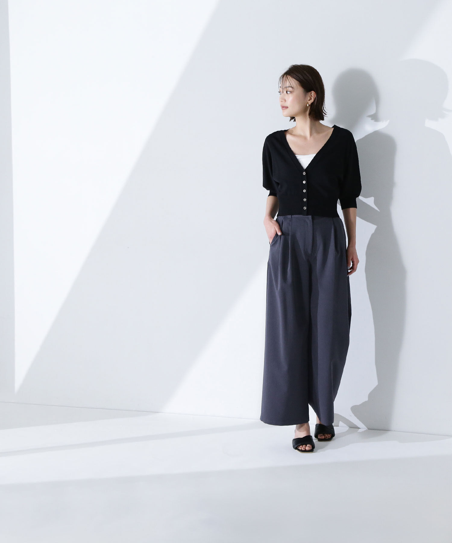  「ドルマンボレロカーディガン」|ニット・セーター|