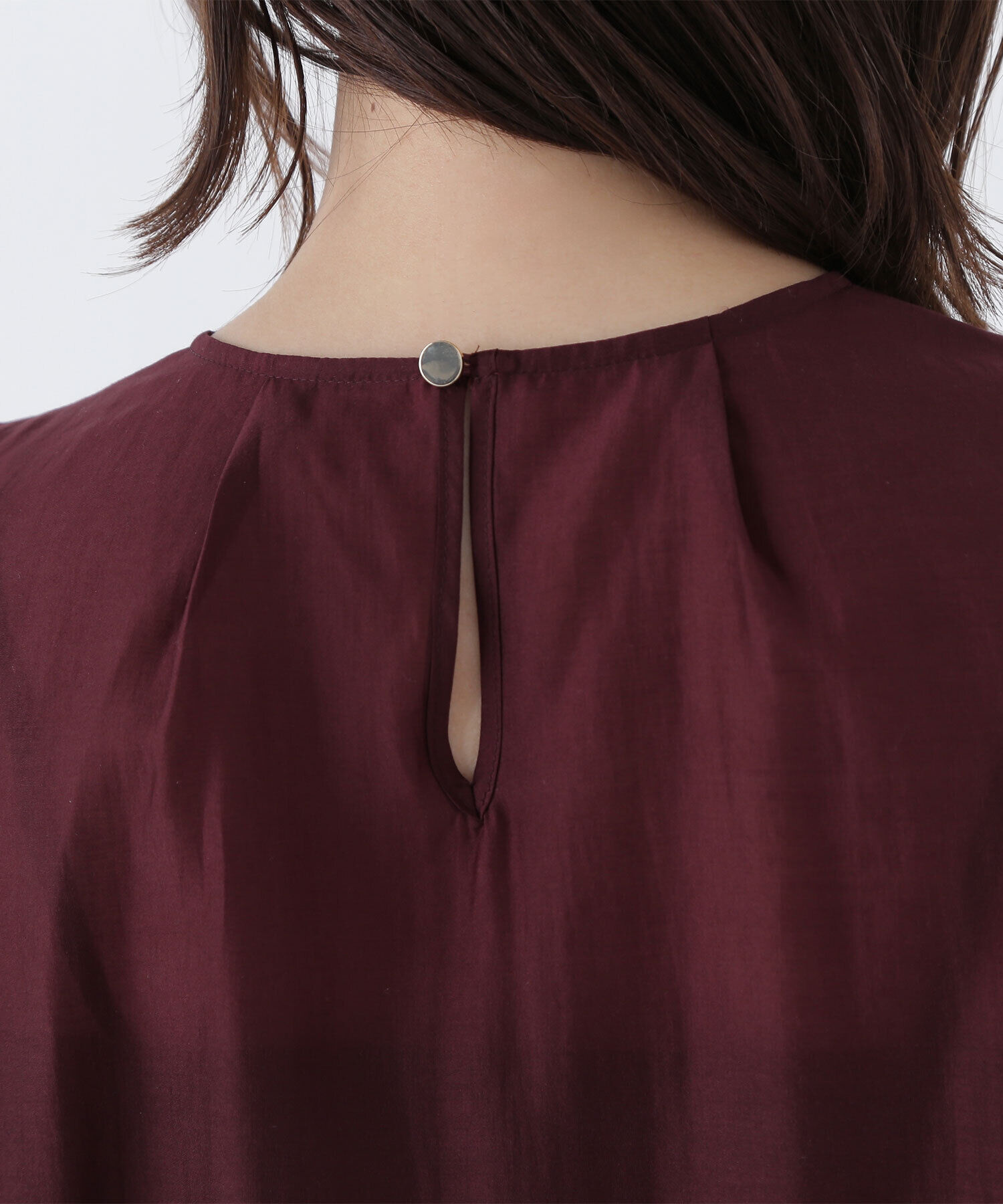  「ギャザースリーブシアーブラウス」|シャツ・ブラウス|