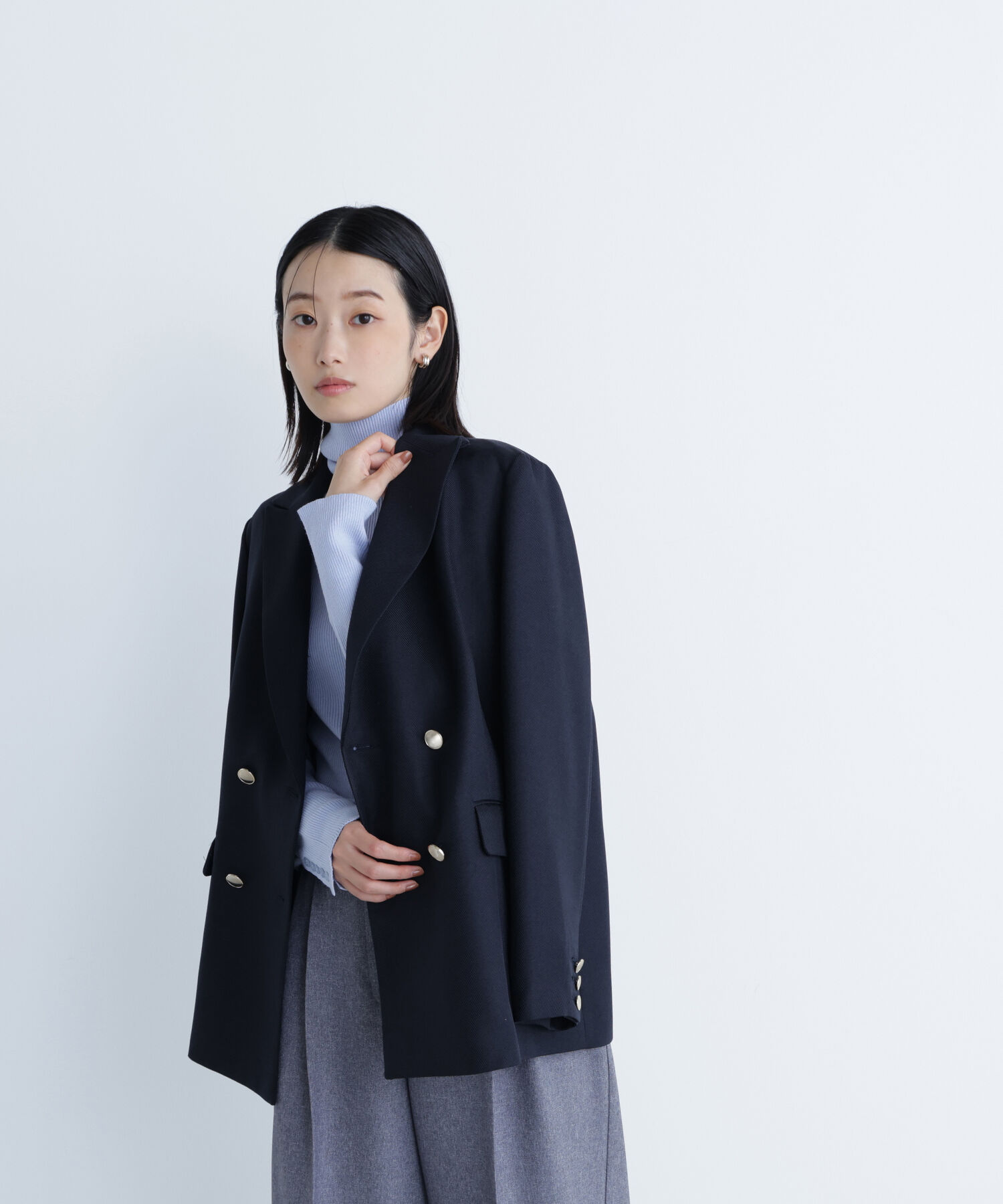 【新品未使用】定価12万円Vince. ダブルブレストジャケット 新品未使用】定価12万円Vince. ダブルブレストジャケット 新品未使用