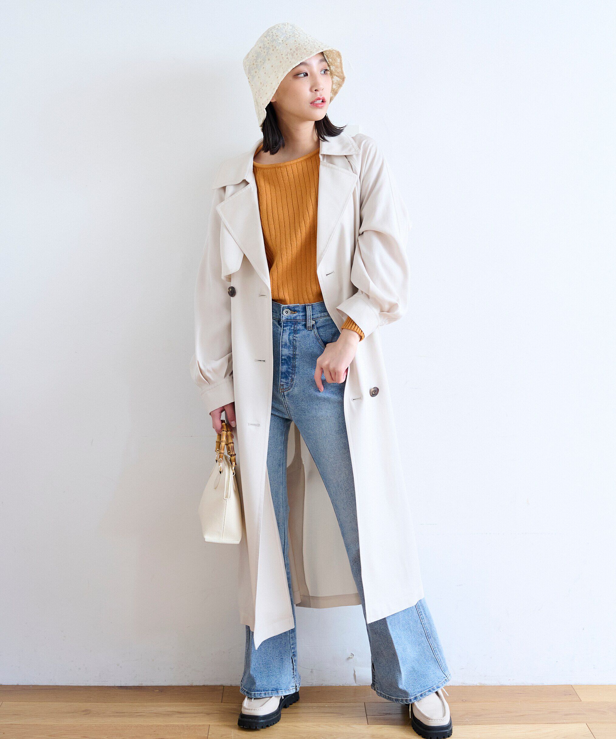  「[低身長サイズ/Sシリーズ]ルーズテロンチコート」|その他|