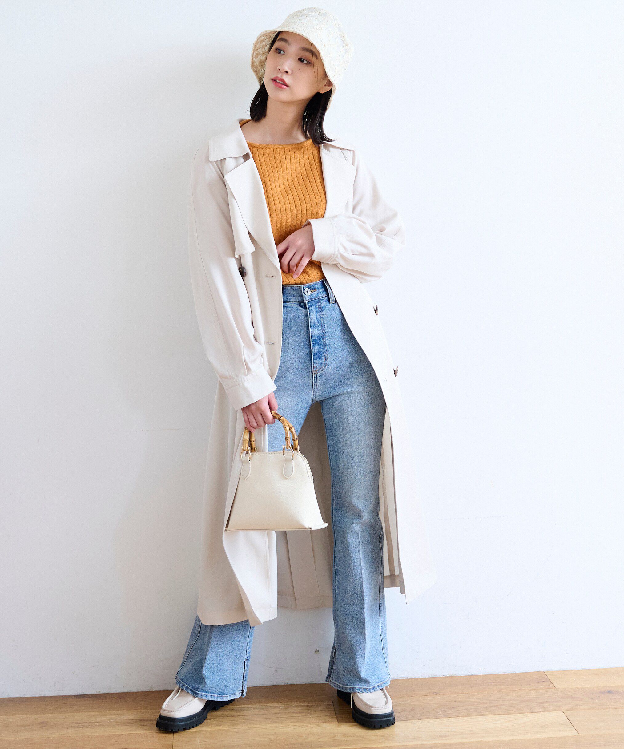  「[低身長サイズ/Sシリーズ]ルーズテロンチコート」|その他|