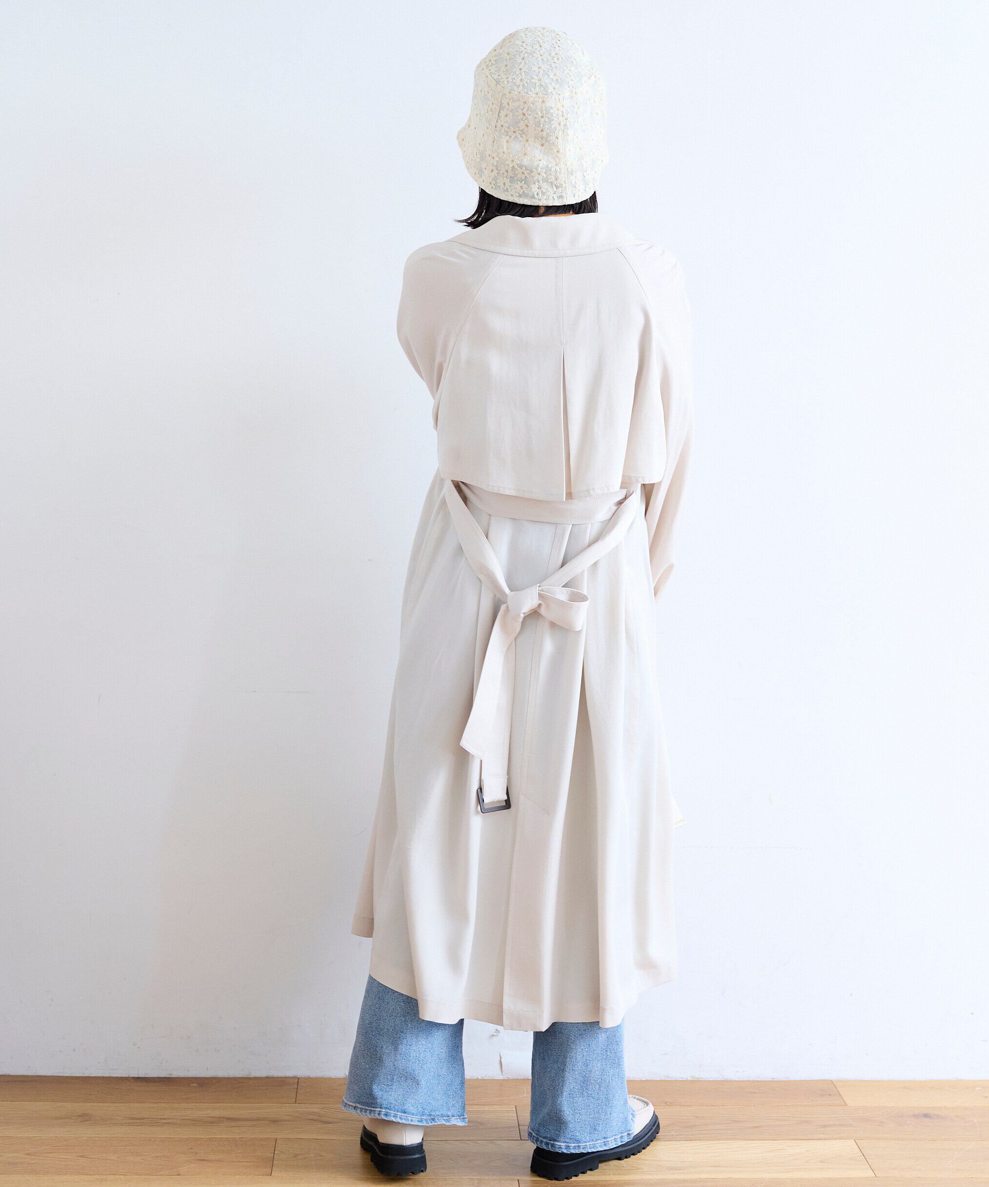  「[低身長サイズ/Sシリーズ]ルーズテロンチコート」|その他|