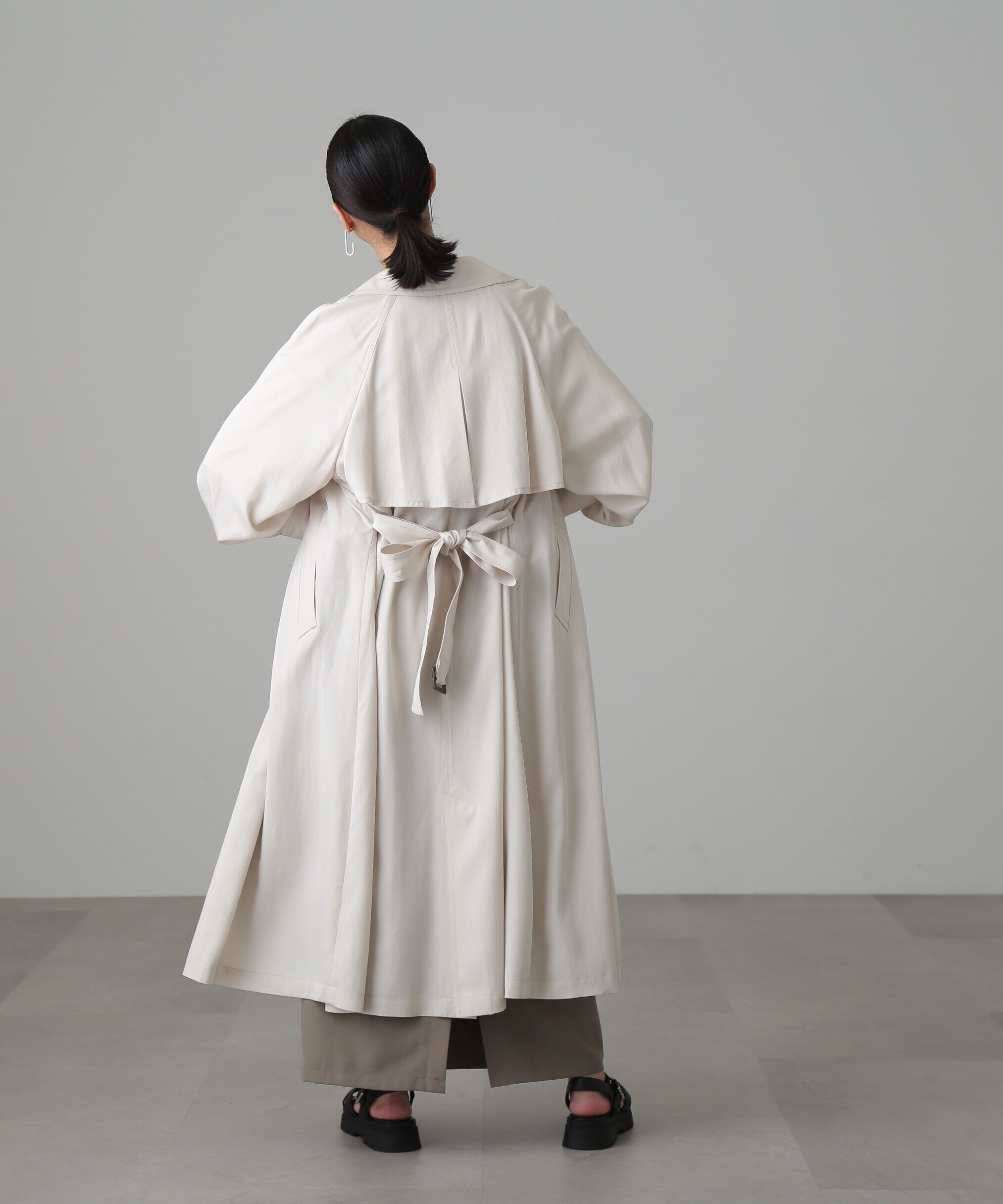  「[低身長サイズ/Sシリーズ]ルーズテロンチコート」|その他|