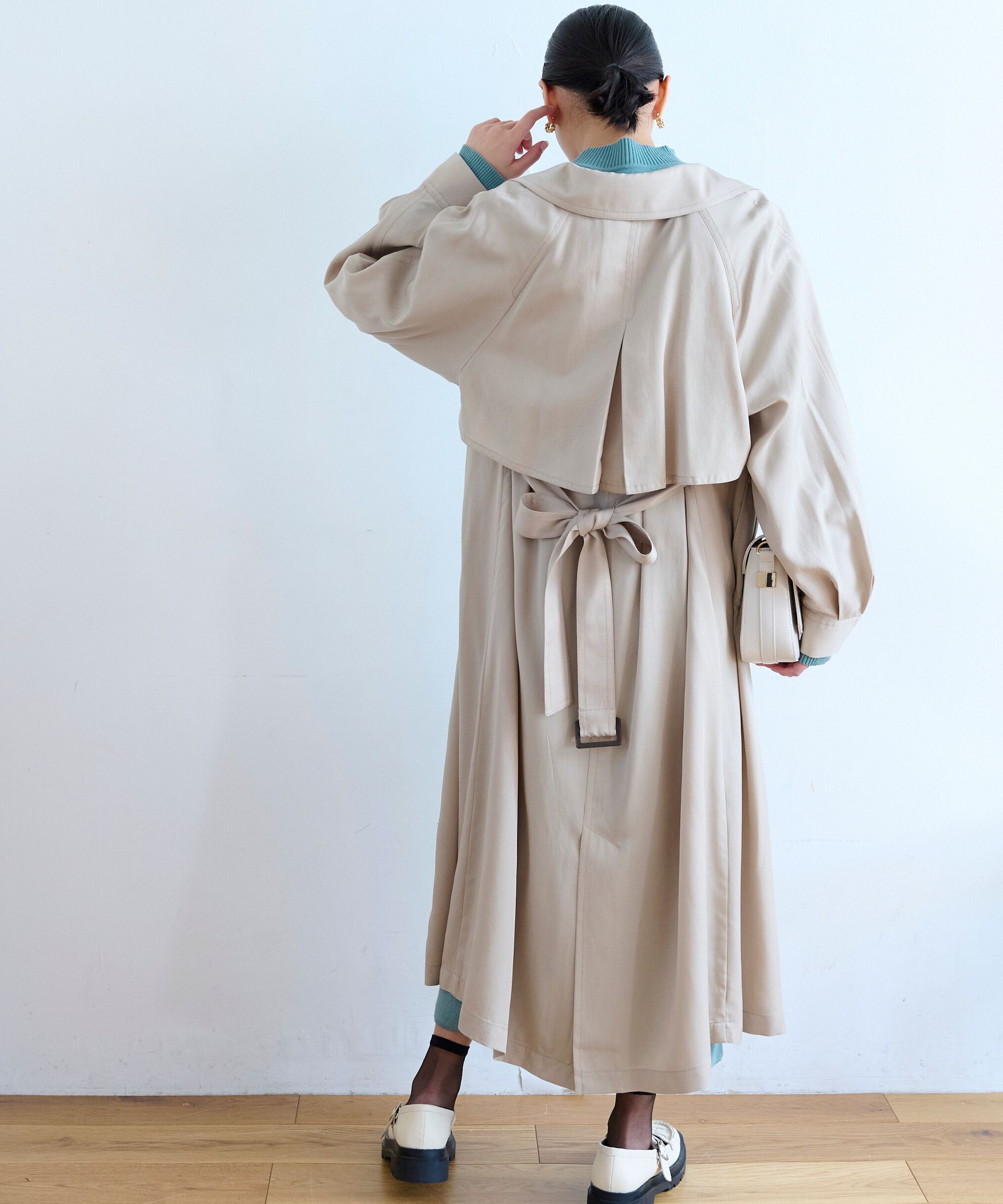  「[低身長サイズ/Sシリーズ]ルーズテロンチコート」|その他|