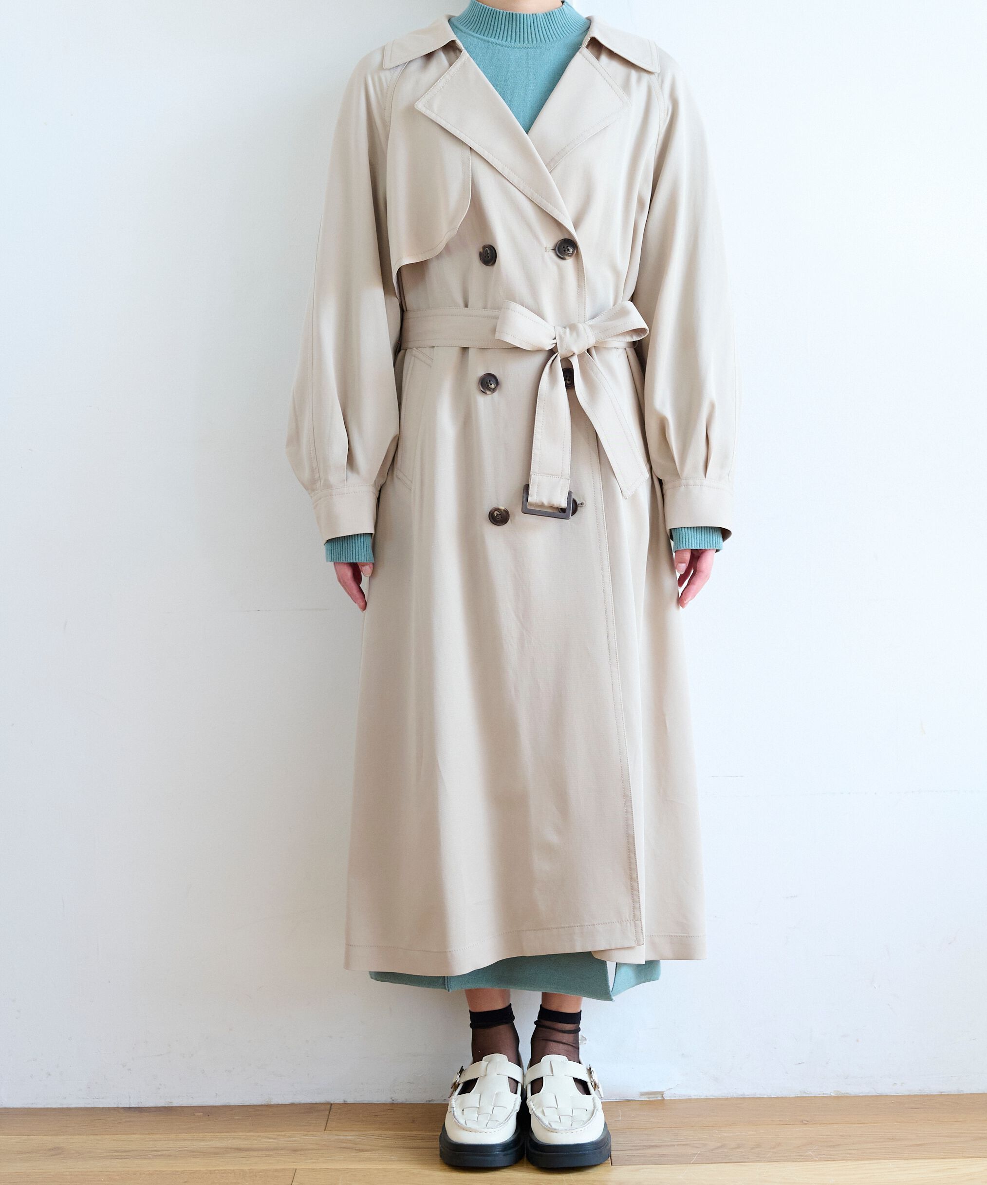  「[低身長サイズ/Sシリーズ]ルーズテロンチコート」|その他|