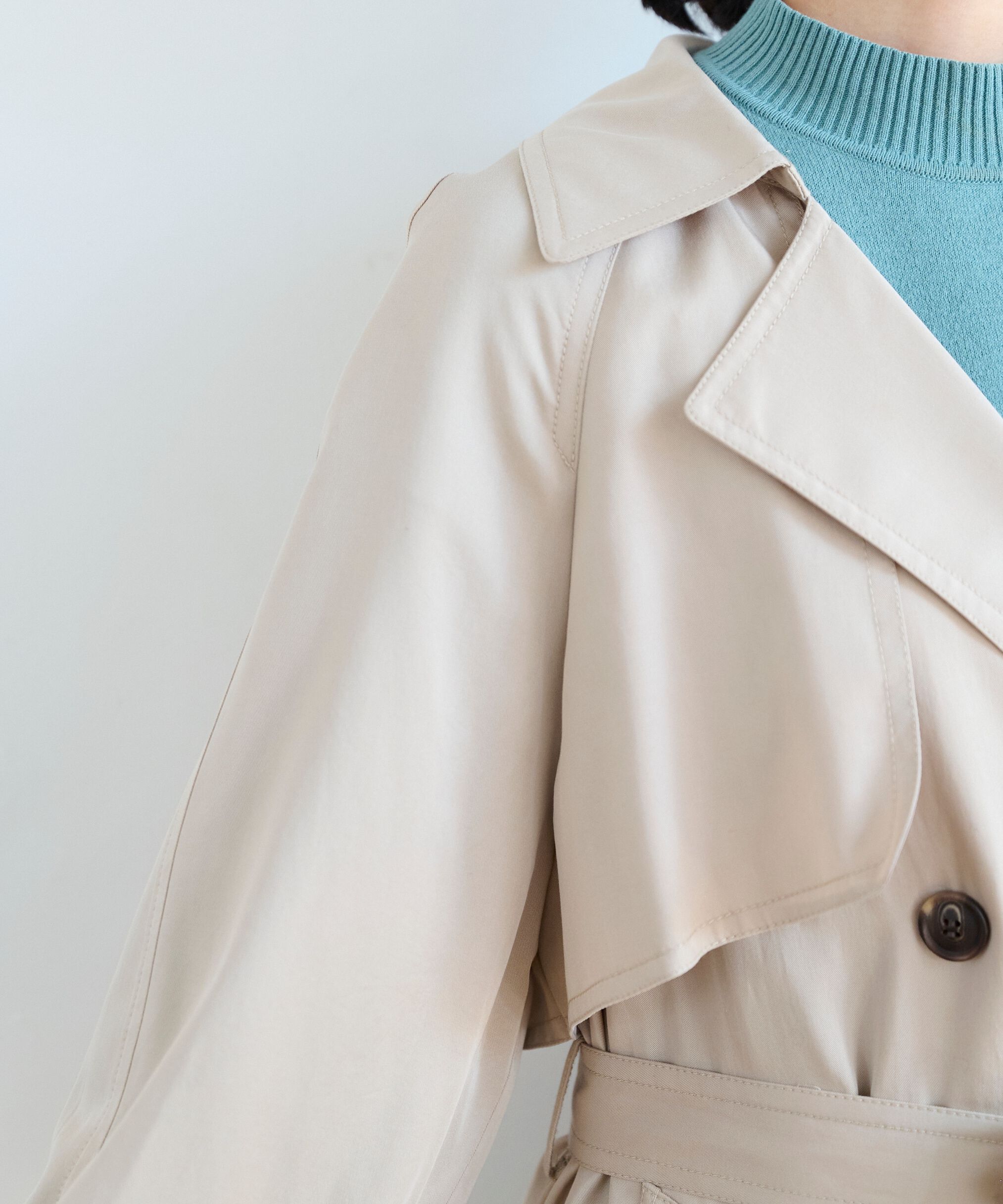  「[低身長サイズ/Sシリーズ]ルーズテロンチコート」|その他|