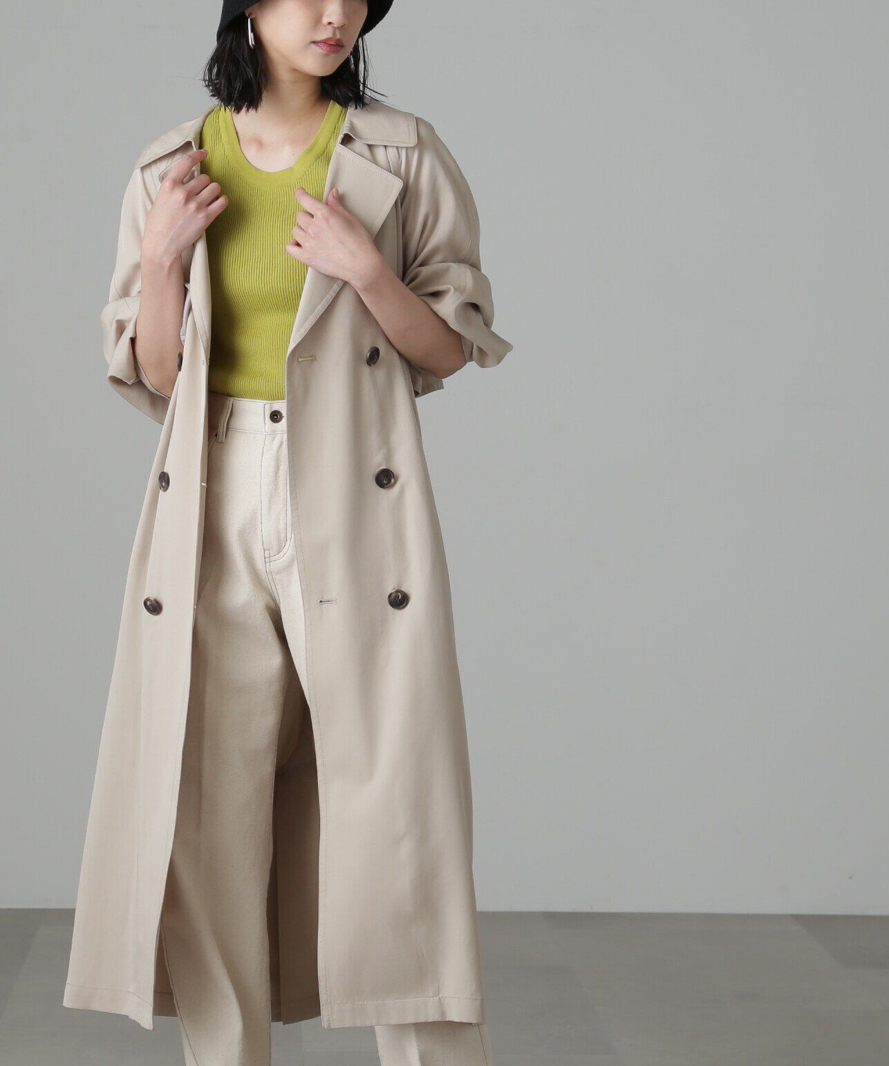  「[低身長サイズ/Sシリーズ]ルーズテロンチコート」|その他|