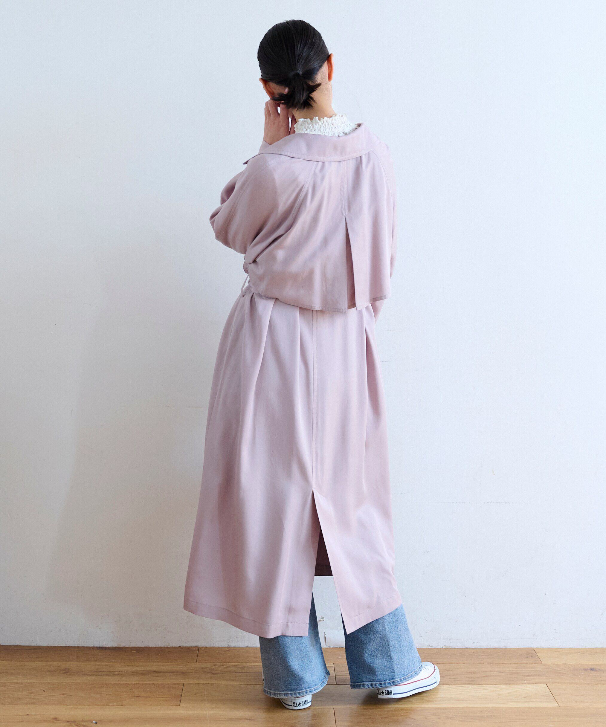  「[低身長サイズ/Sシリーズ]ルーズテロンチコート」|その他|