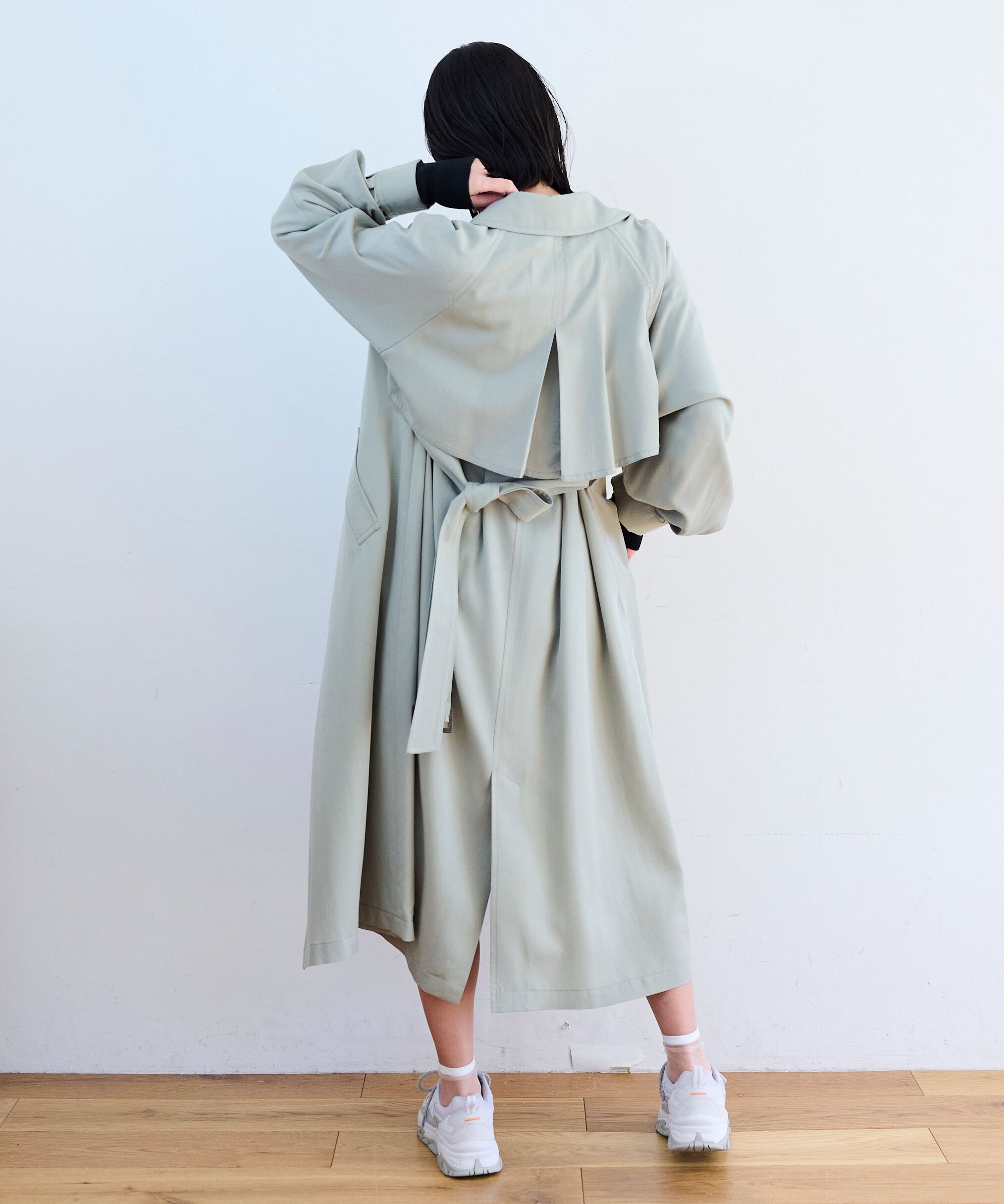  「[低身長サイズ/Sシリーズ]ルーズテロンチコート」|その他|