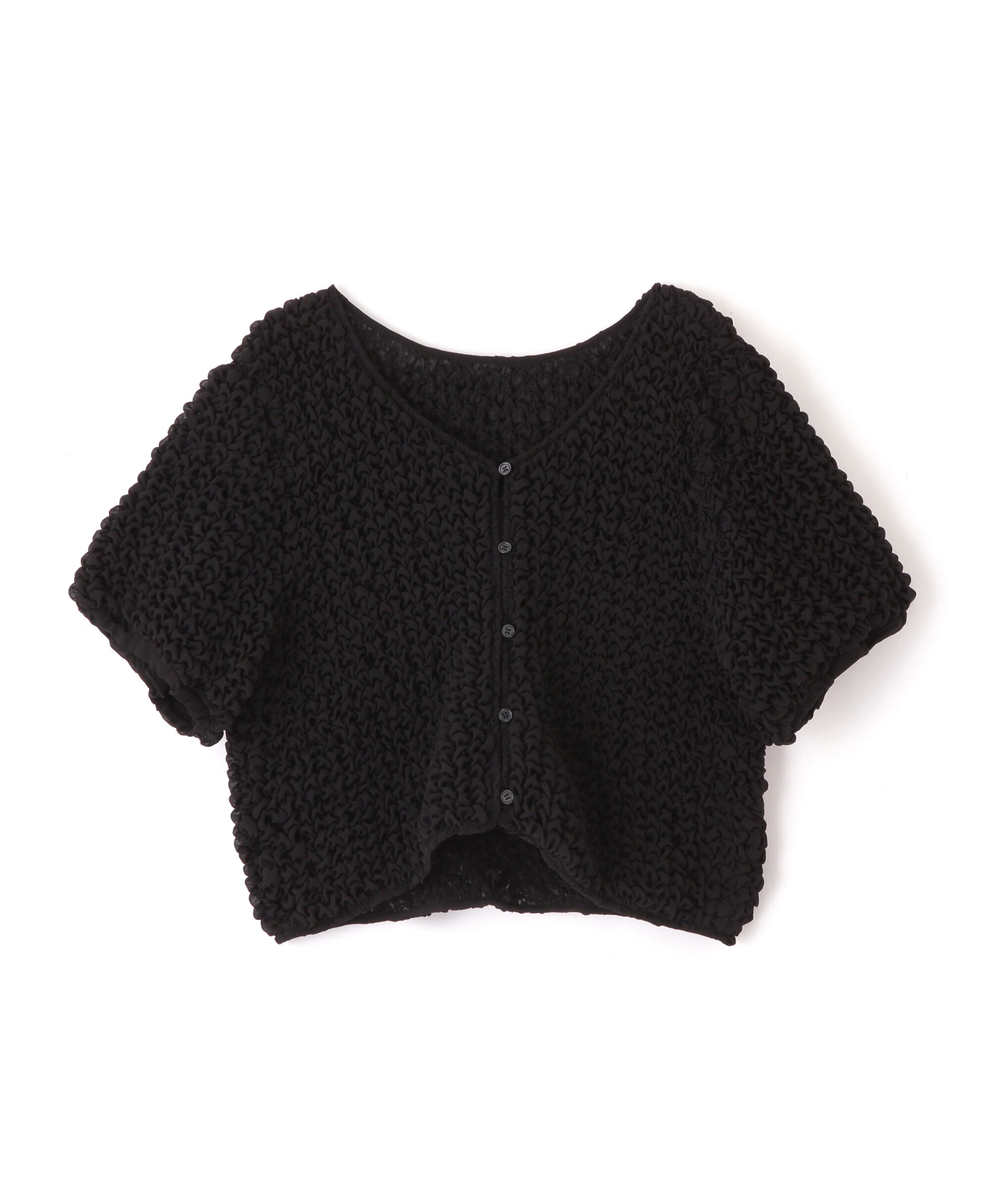  「前後2wayポコポコクロップドブラウス」|シャツ・ブラウス|