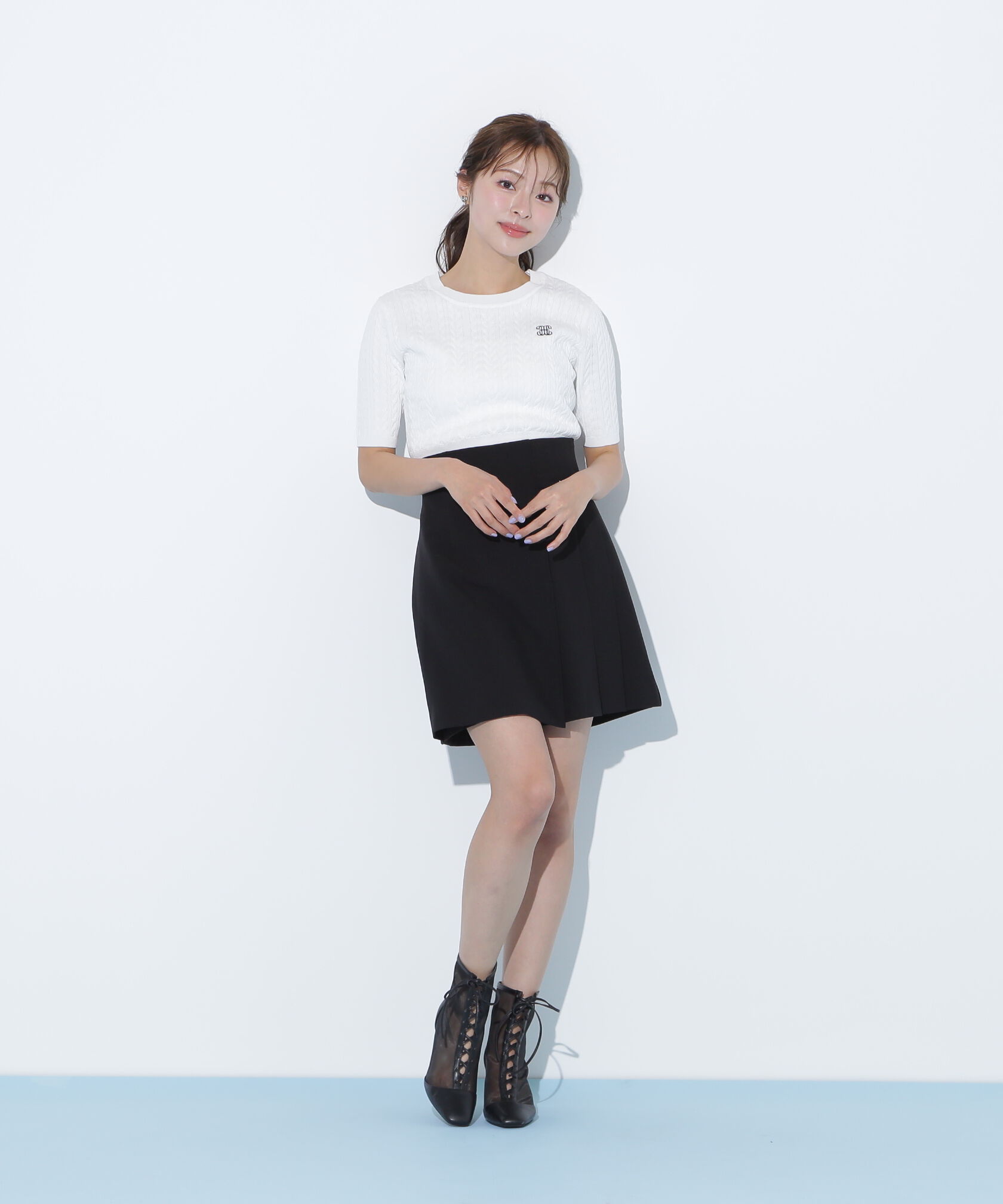  「ランダムケーブルニット」|ニット・セーター|