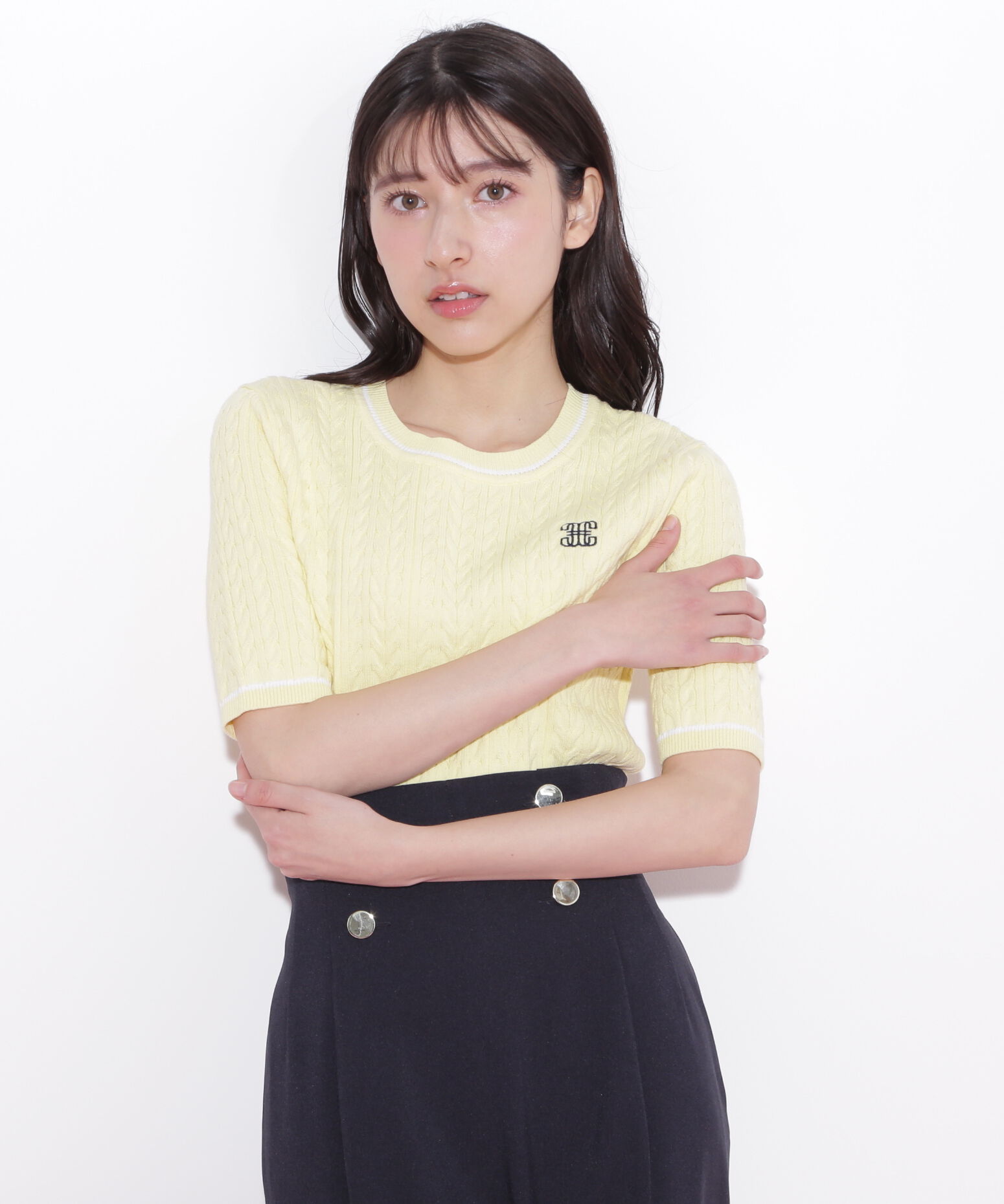  「ランダムケーブルニット」|ニット・セーター|