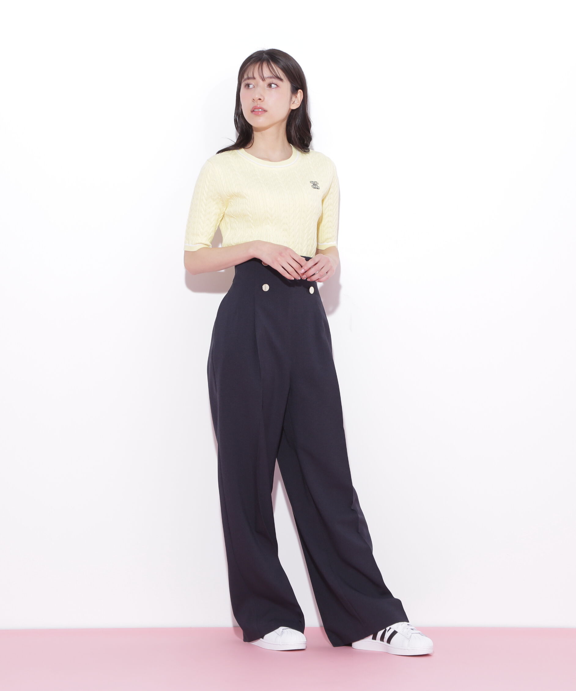  「ランダムケーブルニット」|ニット・セーター|