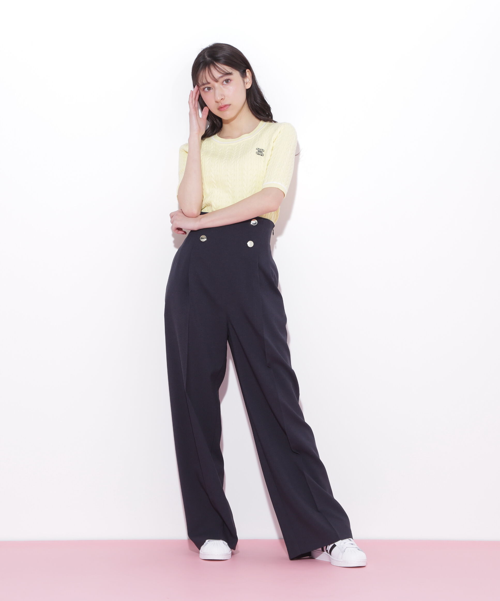  「ランダムケーブルニット」|ニット・セーター|