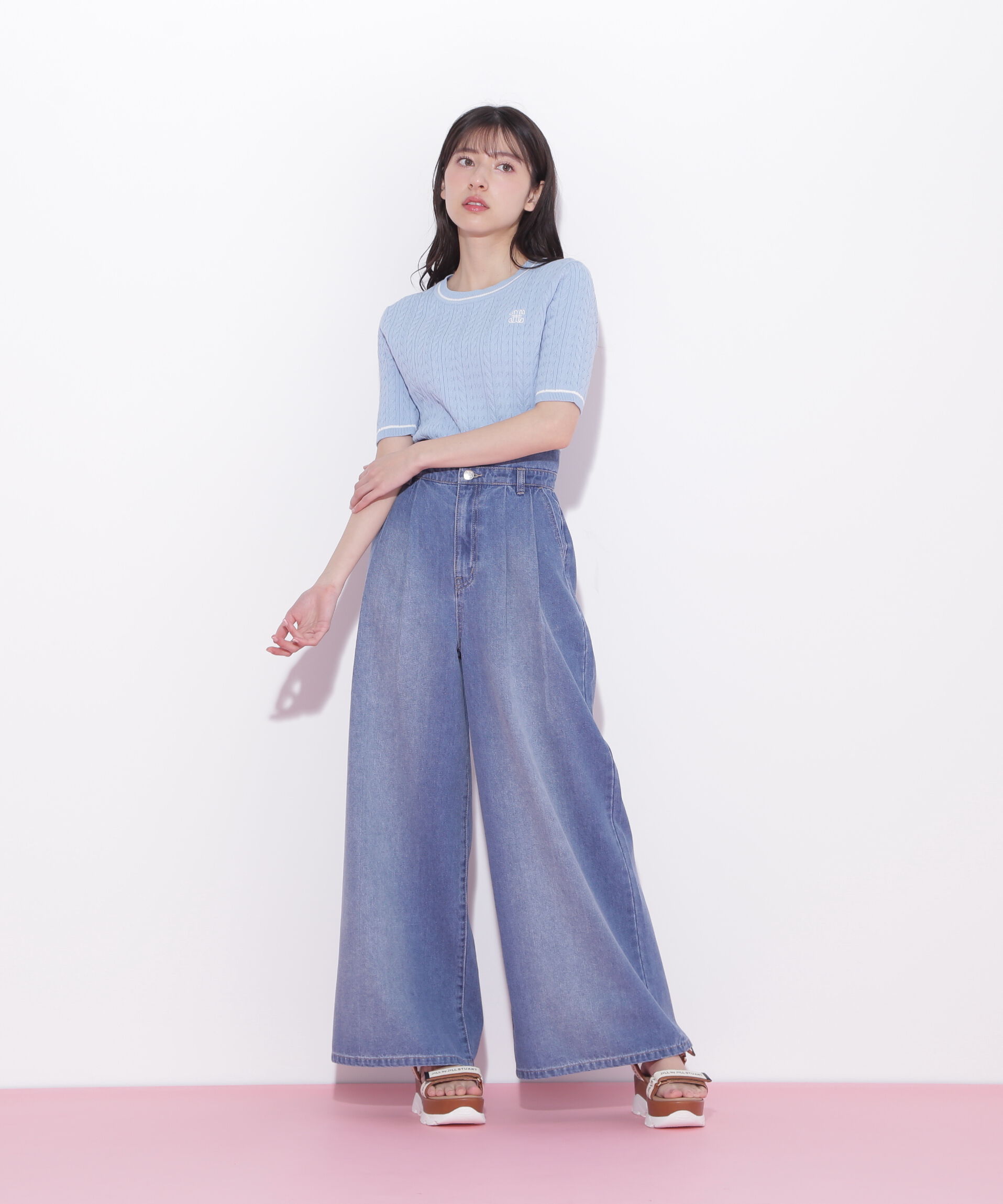  「ランダムケーブルニット」|ニット・セーター|