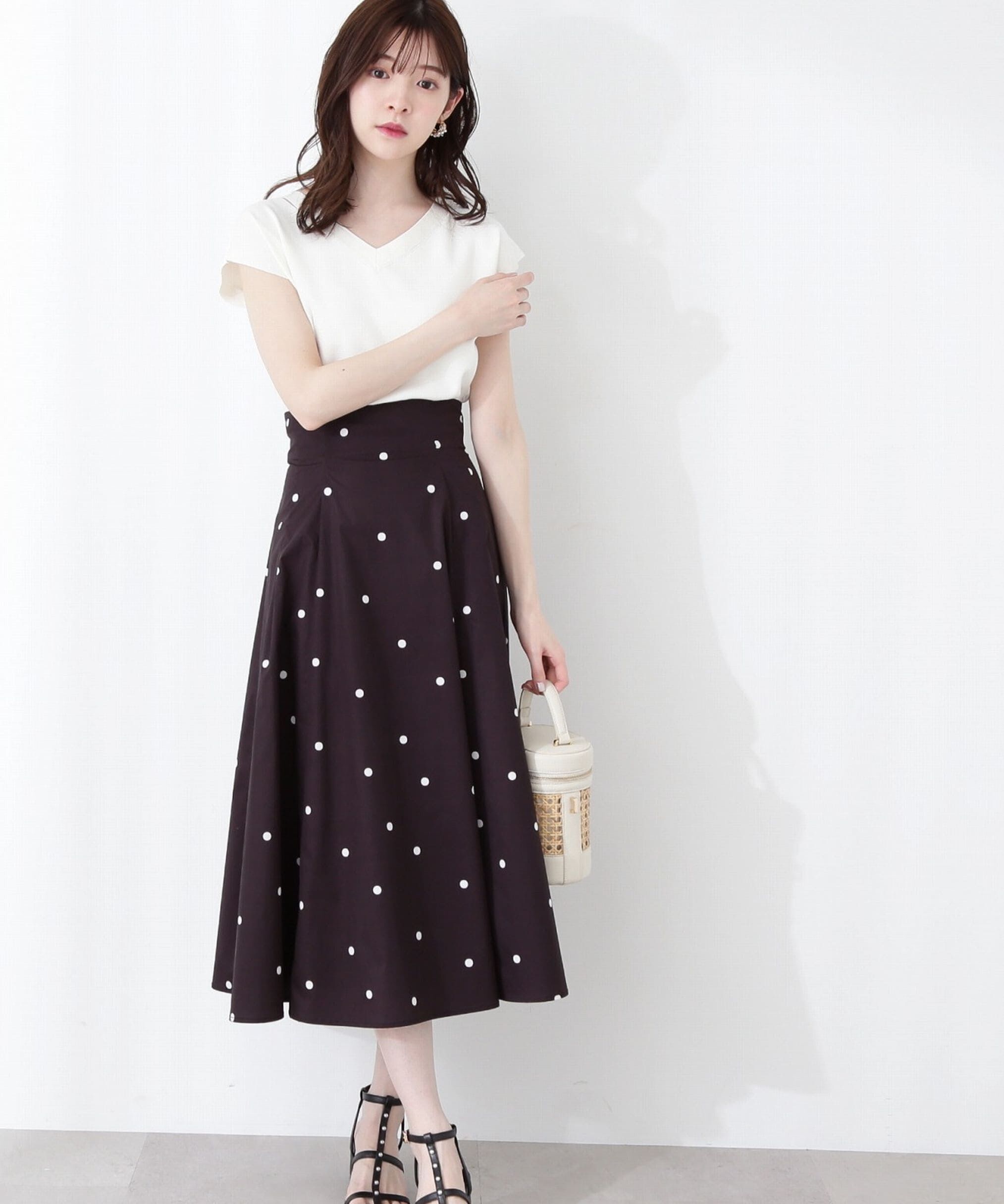 PROPORTION BODY DRESSING「｜美人百花5月号掲載 タイアップ休井美郷さん着用商品｜タフタスカート」|スカート|