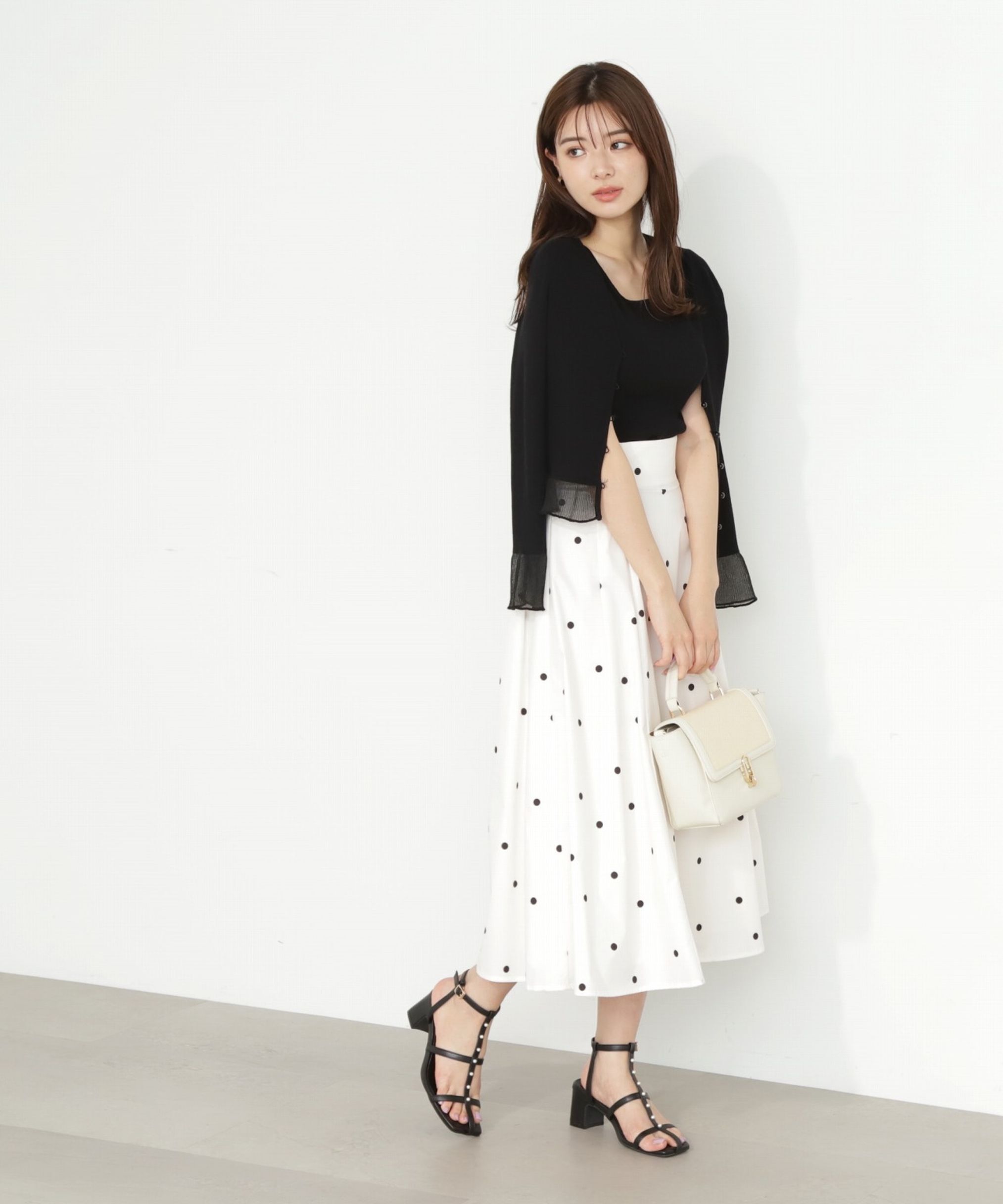 PROPORTION BODY DRESSING「｜美人百花5月号掲載 タイアップ休井美郷さん着用商品｜タフタスカート」|スカート|