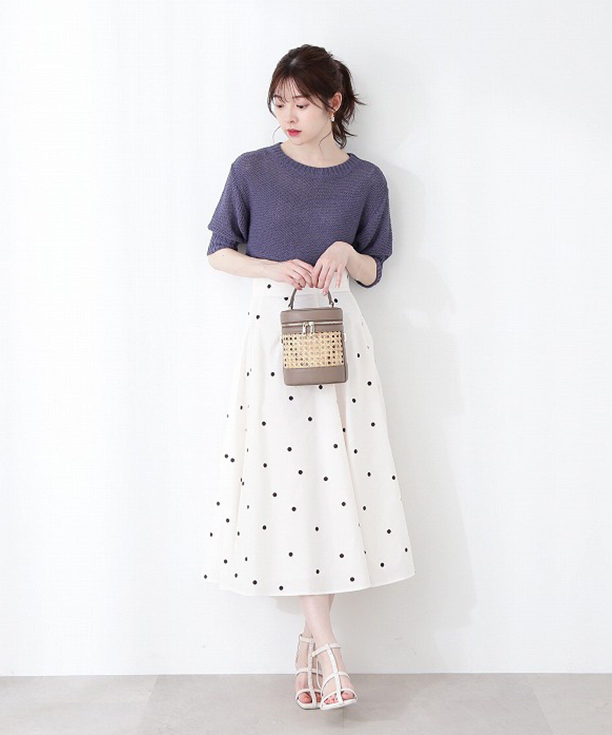 PROPORTION BODY DRESSING「｜美人百花5月号掲載 タイアップ休井美郷さん着用商品｜タフタスカート」|スカート|