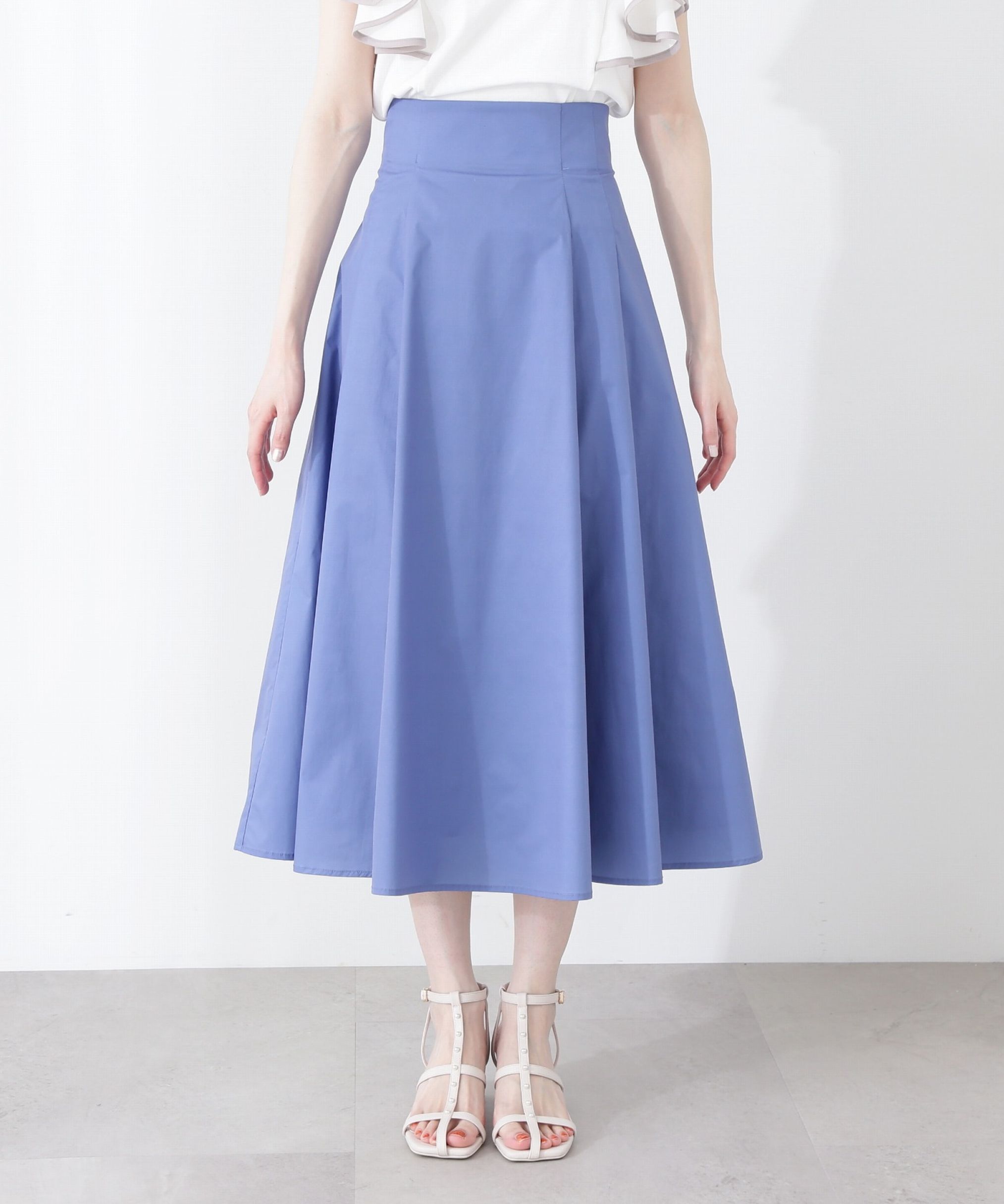 PROPORTION BODY DRESSING「｜美人百花5月号掲載 タイアップ休井美郷さん着用商品｜タフタスカート」|スカート|