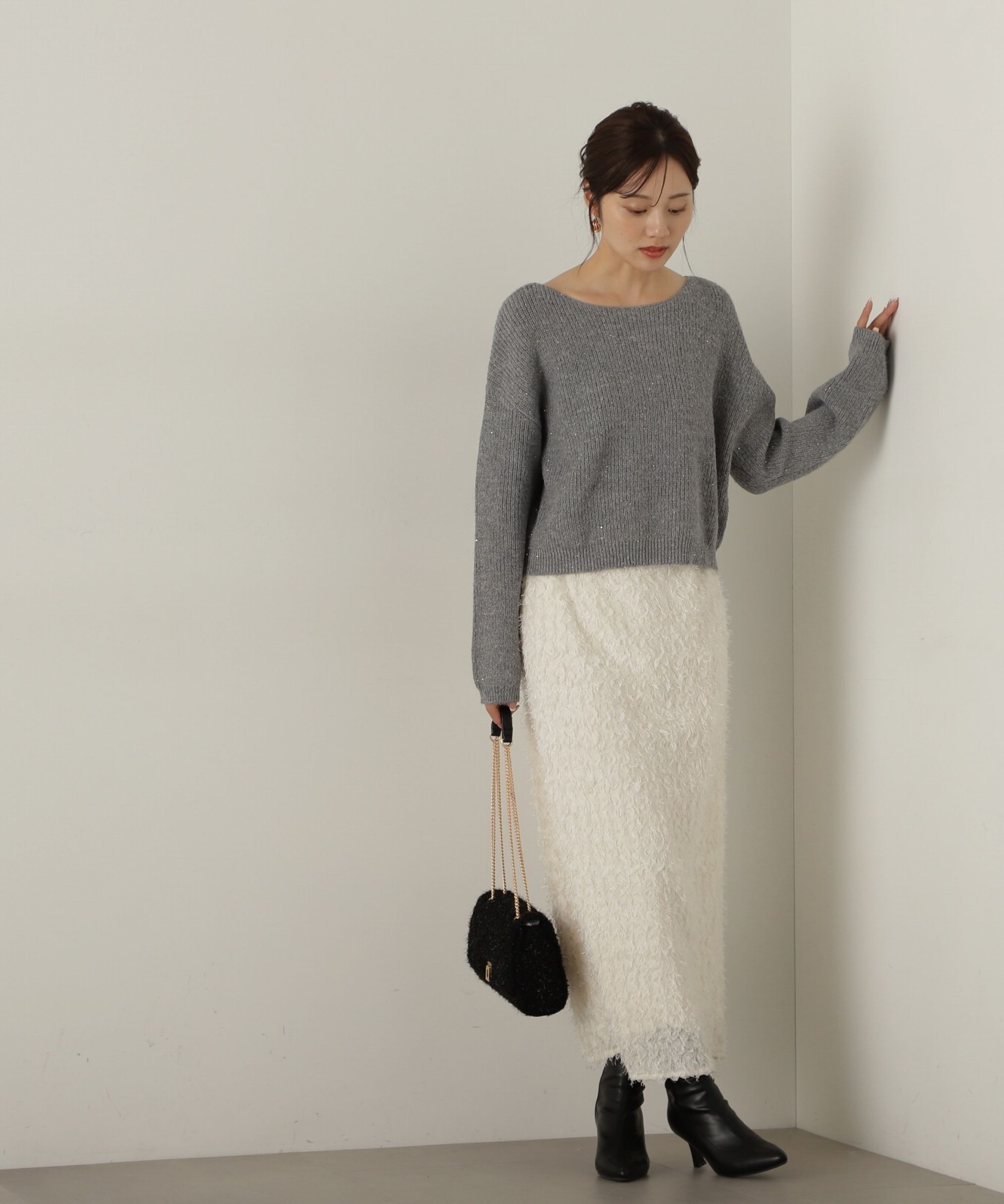 PROPORTION BODY DRESSING「3Dレースタイトスカート」|スカート|