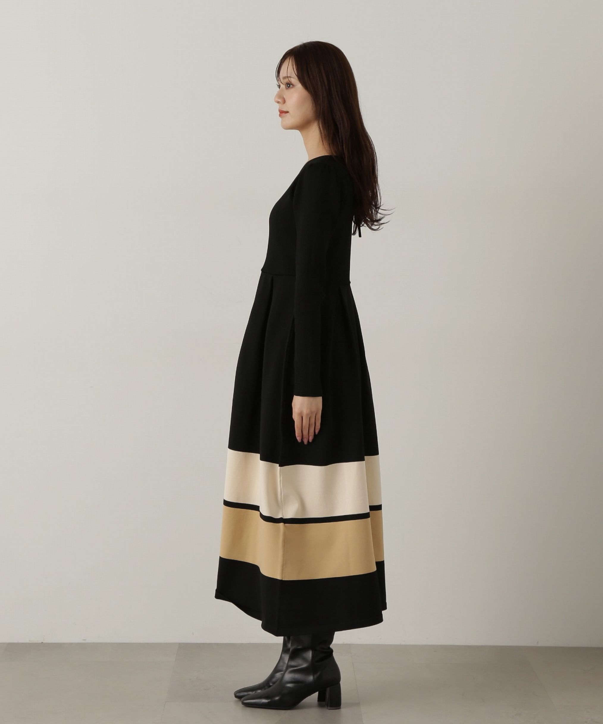 PROPORTION BODY DRESSING「バックリボンニットワンピース」|ワンピース|