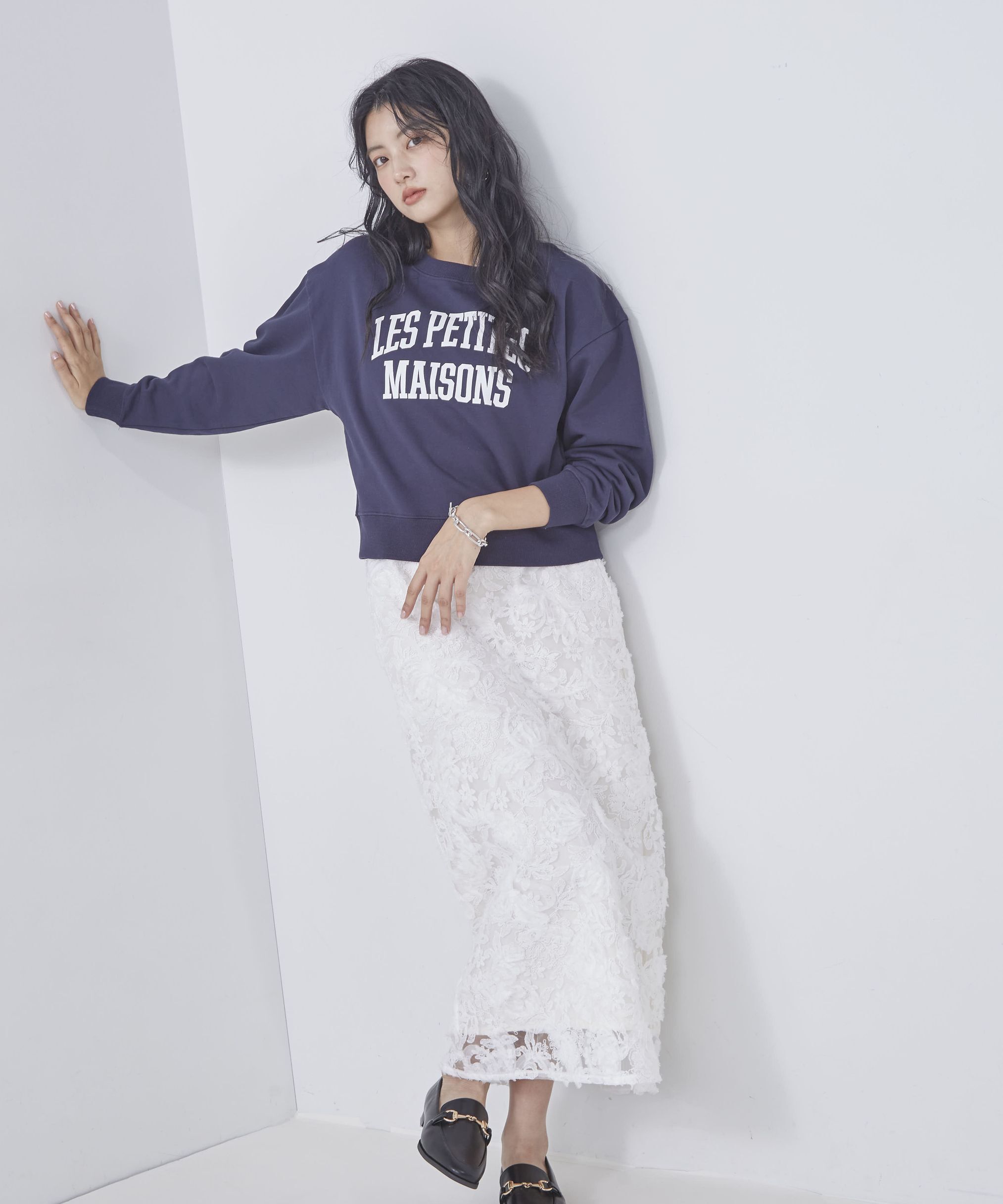 PROPORTION BODY DRESSING「3Dレースタイトスカート」|スカート|