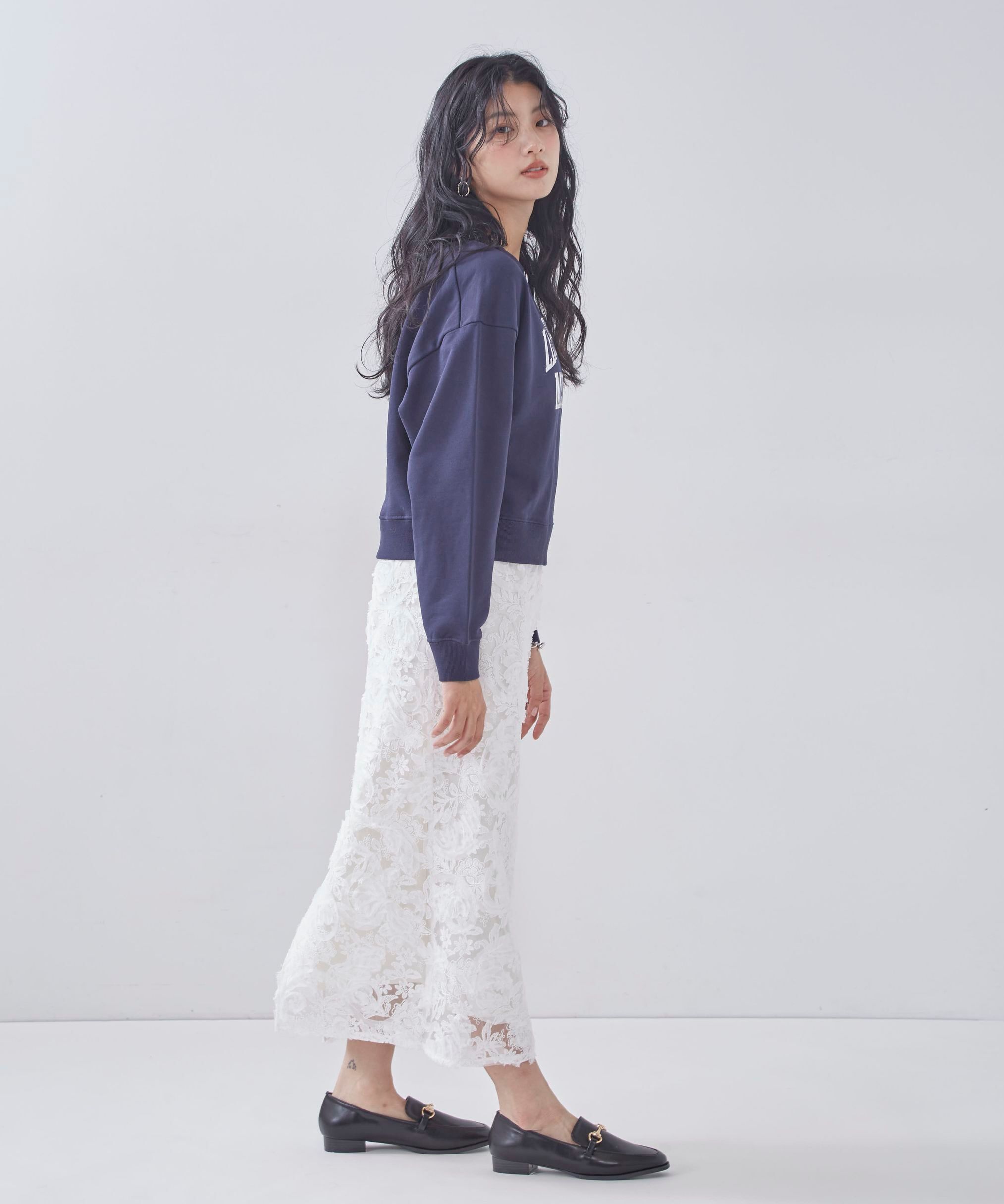 PROPORTION BODY DRESSING「3Dレースタイトスカート」|スカート|