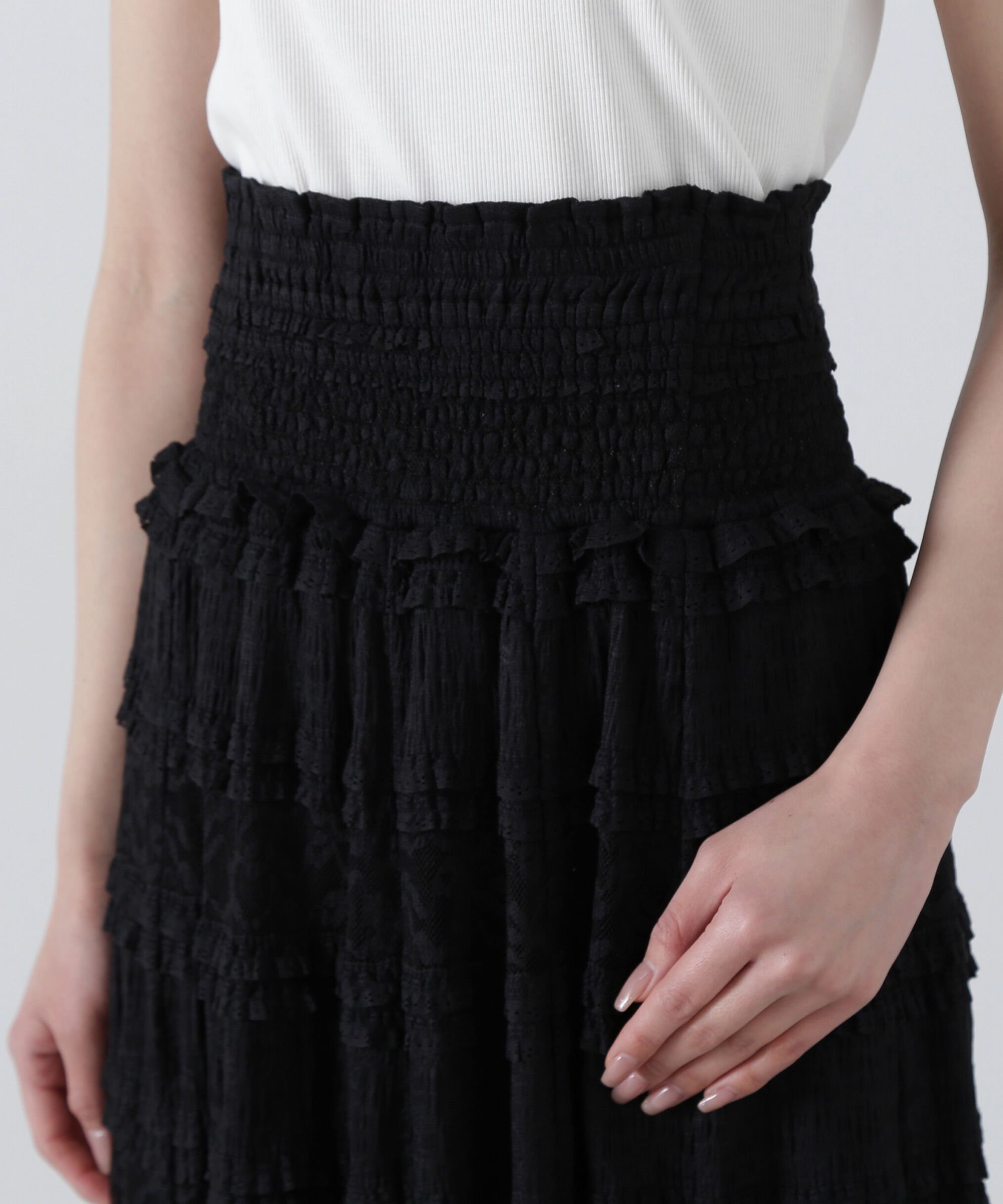 PROPORTION BODY DRESSING「マルチwayレーススカート」|スカート|