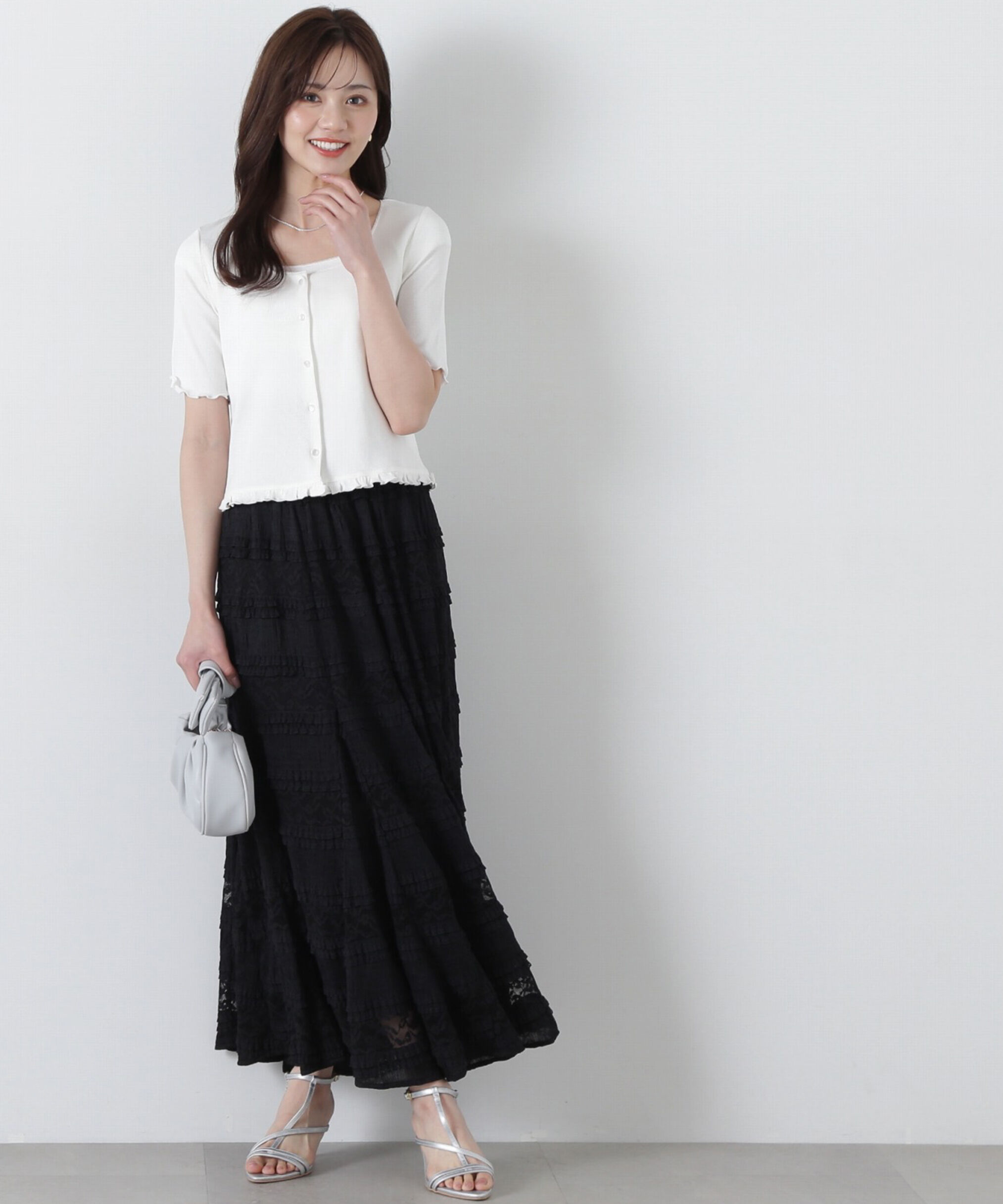 PROPORTION BODY DRESSING「マルチwayレーススカート」|スカート|