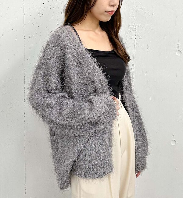 archives「ライトフェザーミドルニットカーディガン」|カーディガン|