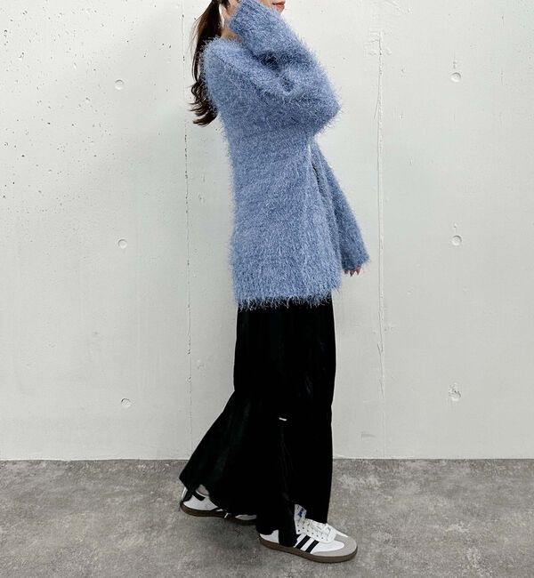 archives「ライトフェザーミドルニットカーディガン」|カーディガン|