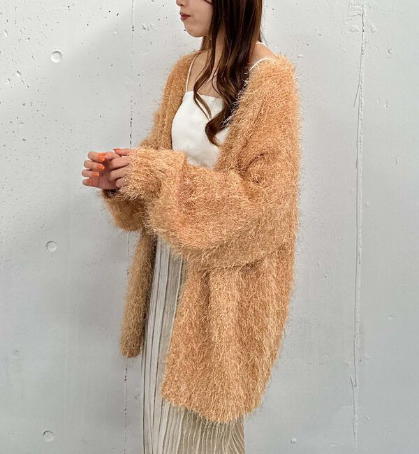 archives「ライトフェザーミドルニットカーディガン」|カーディガン|