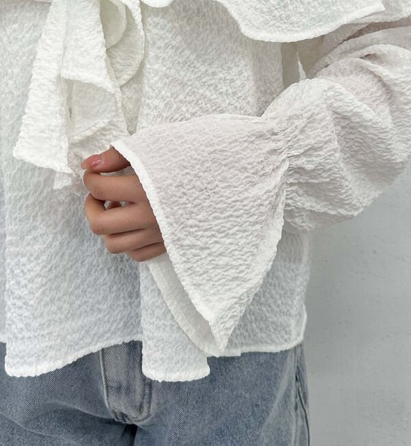 archives「フリルオフショルブラウス」|シャツ・ブラウス|