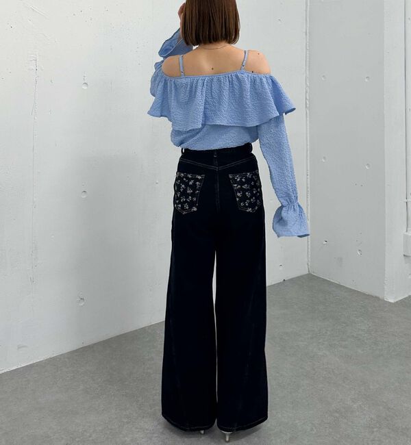 archives「フリルオフショルブラウス」|シャツ・ブラウス|