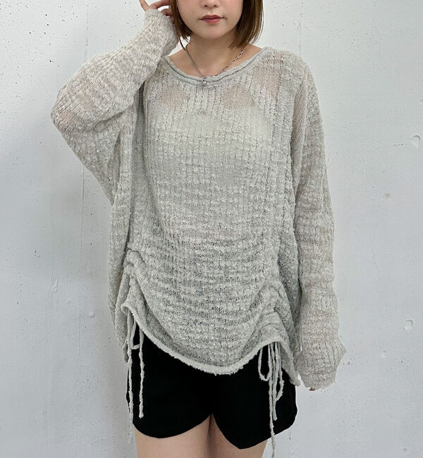 archives「ドロストスラブニットプルオーバー」|ニット・セーター|