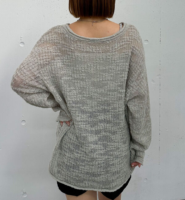 archives「ドロストスラブニットプルオーバー」|ニット・セーター|