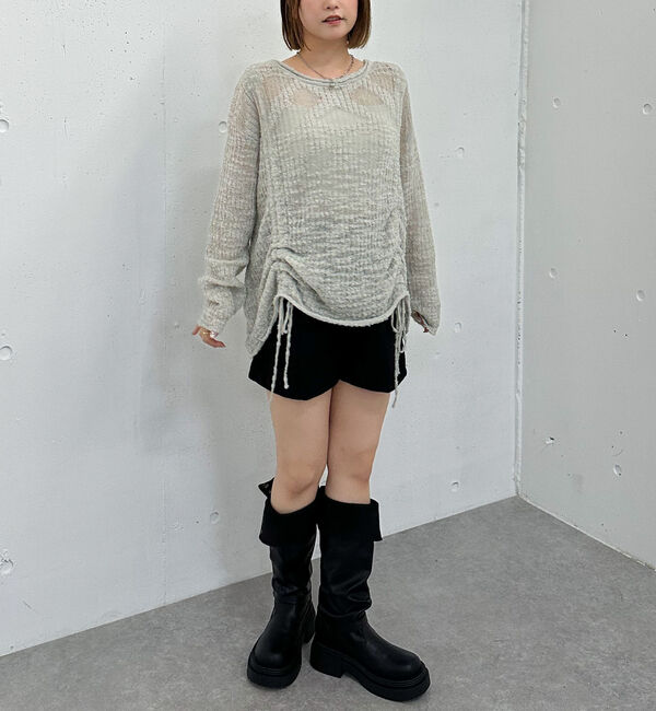 archives「ドロストスラブニットプルオーバー」|ニット・セーター|