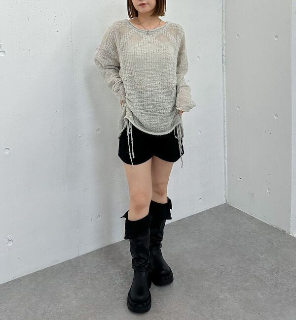 archives「ドロストスラブニットプルオーバー」|ニット・セーター|