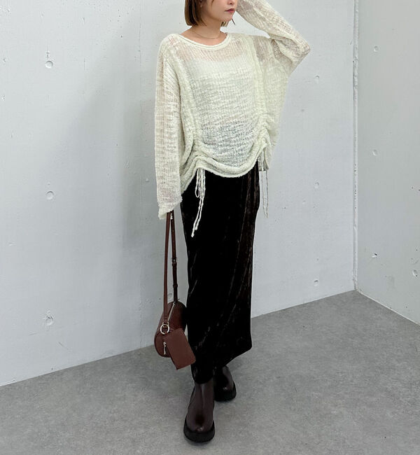 archives「ドロストスラブニットプルオーバー」|ニット・セーター|