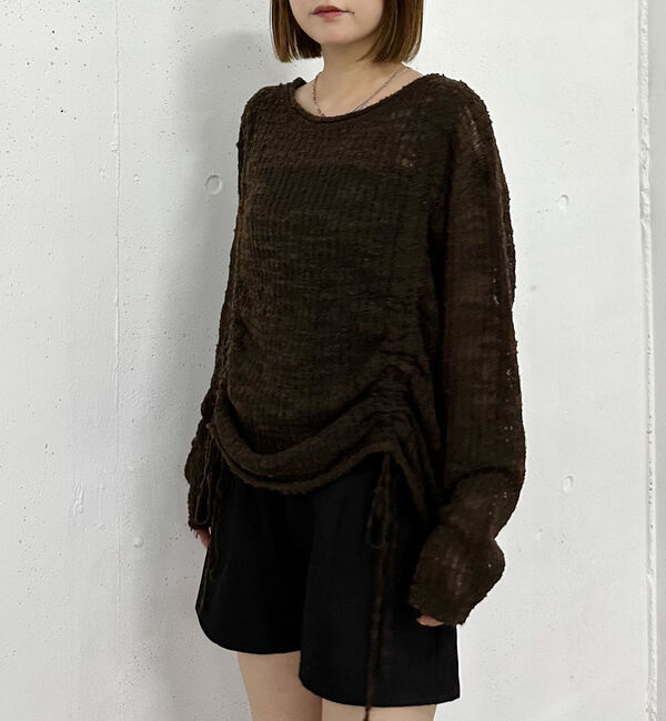 archives「ドロストスラブニットプルオーバー」|ニット・セーター|